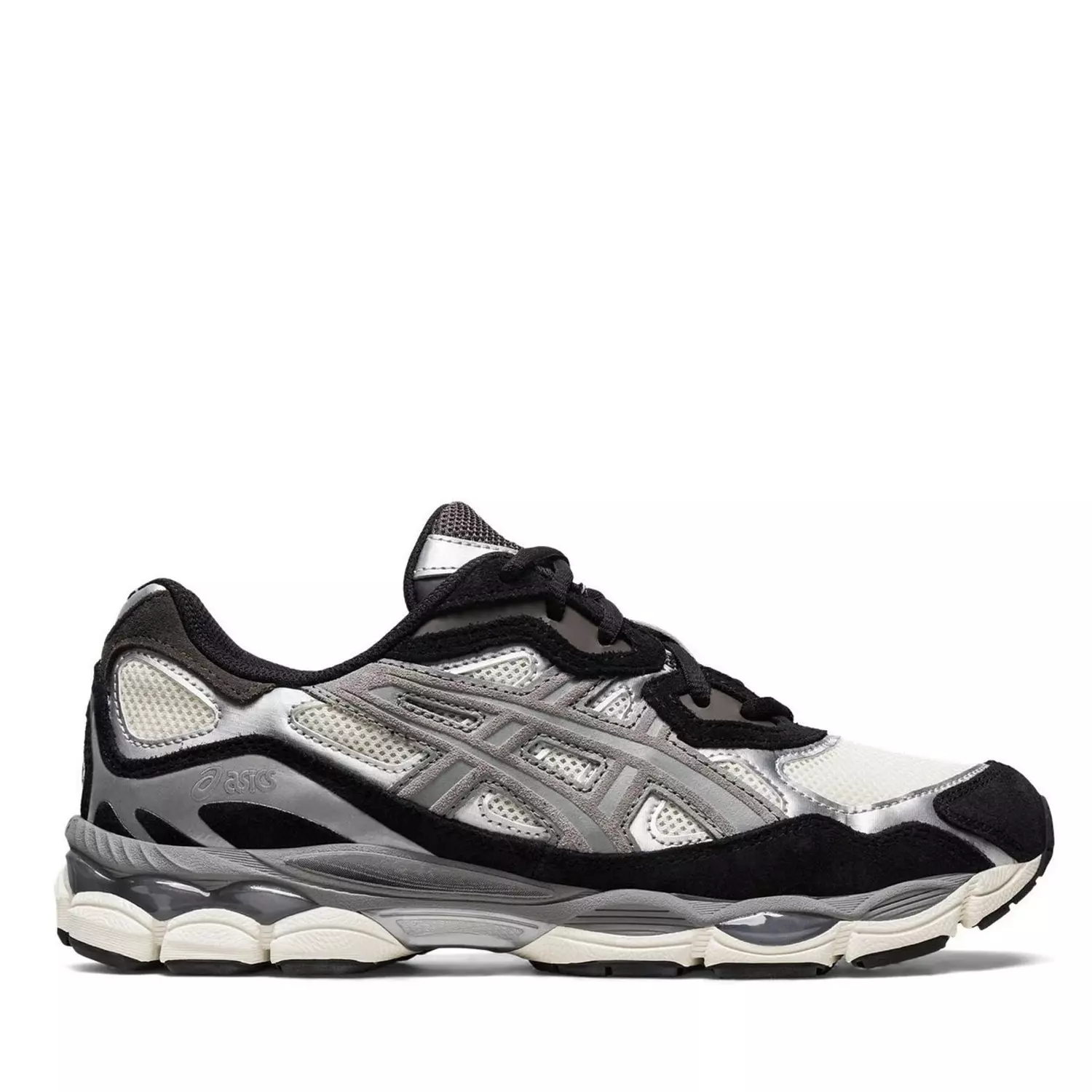 Asics Gel-NYC sneakers in black and white  image