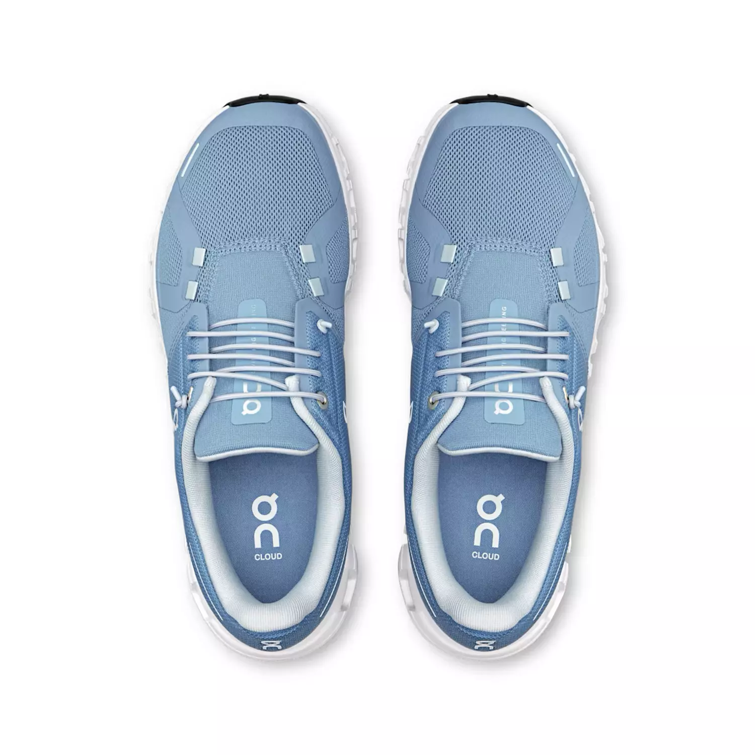 On Running Cloud 6 Chambray White  5