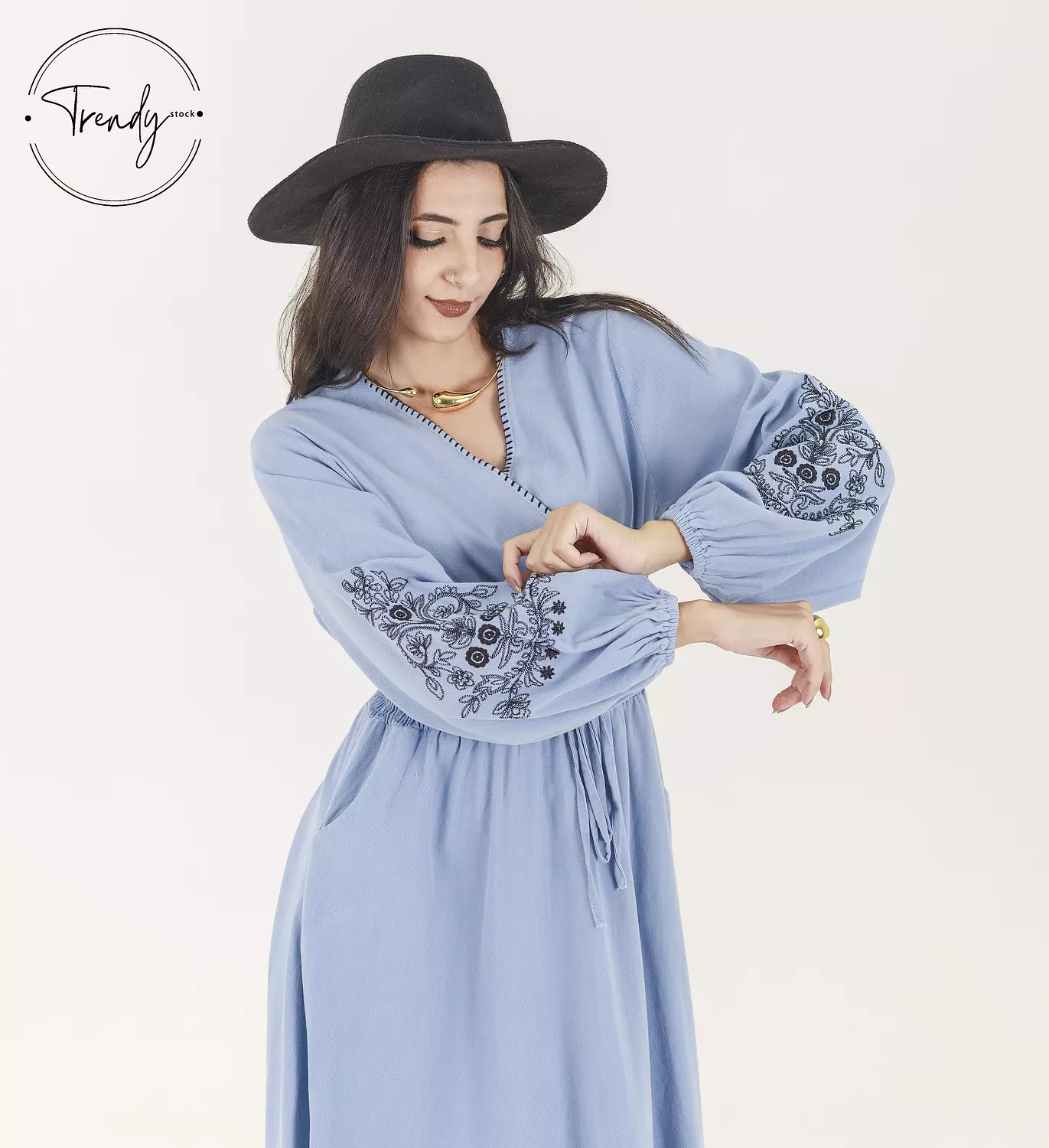 Long Wide Dress 2