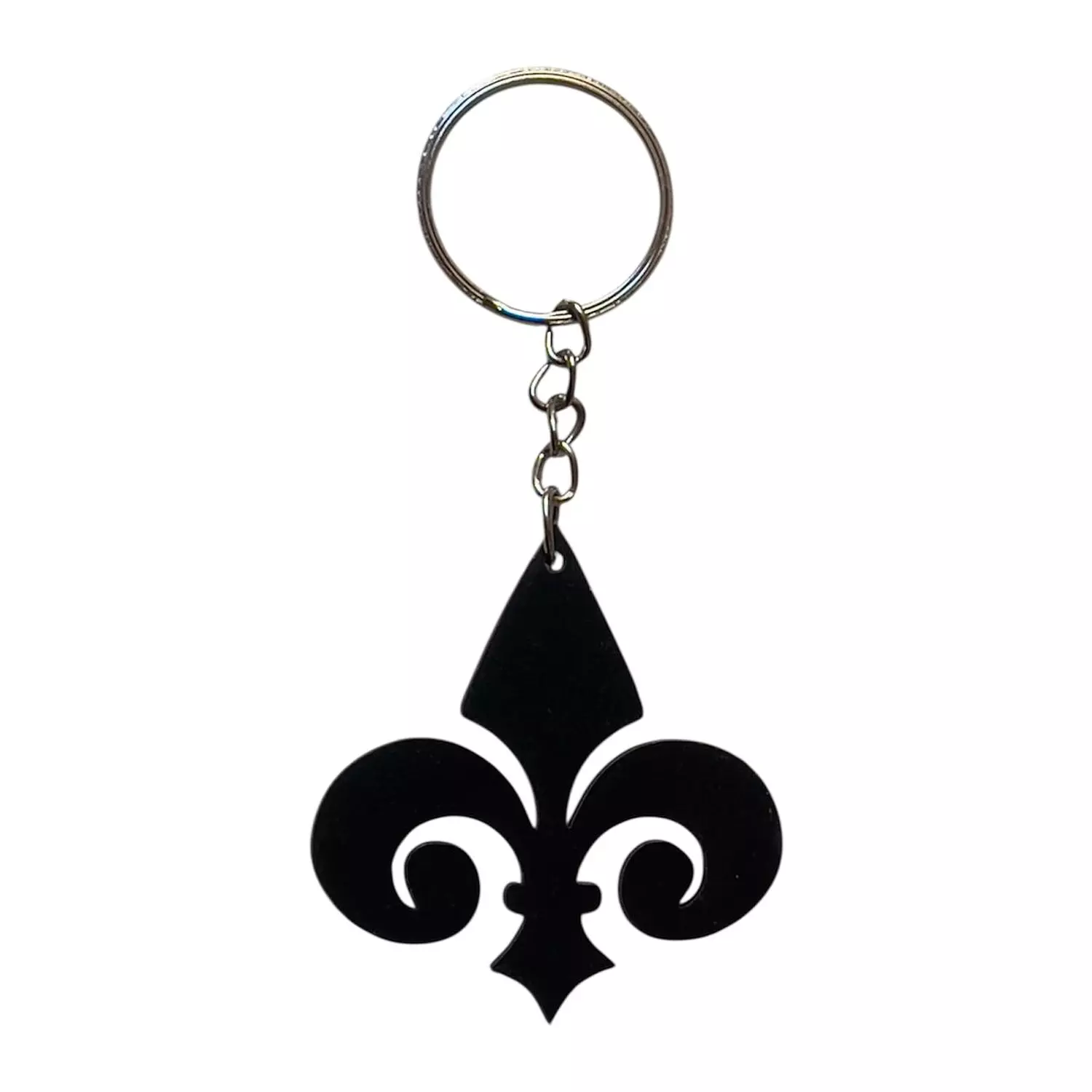 delys wood logo Keychain image