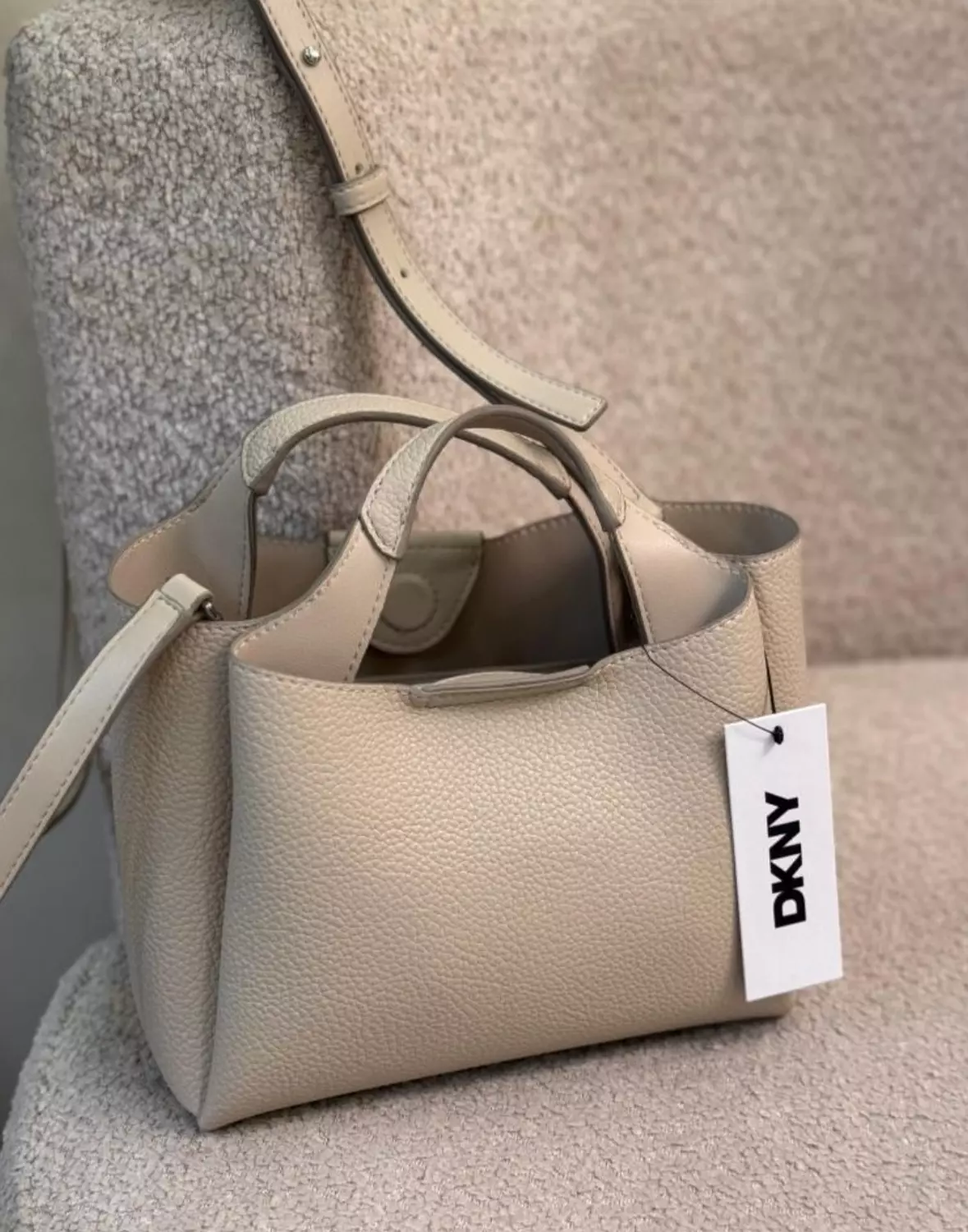 Dkny Pebble Leather Mini Satchel  hover image