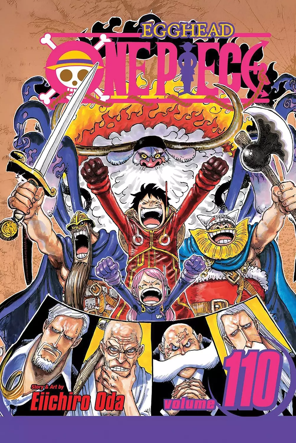 <h4 style="text-align: center"><span style="color: rgb(23, 23, 23)">One Piece, Vol. 110</span></h4>