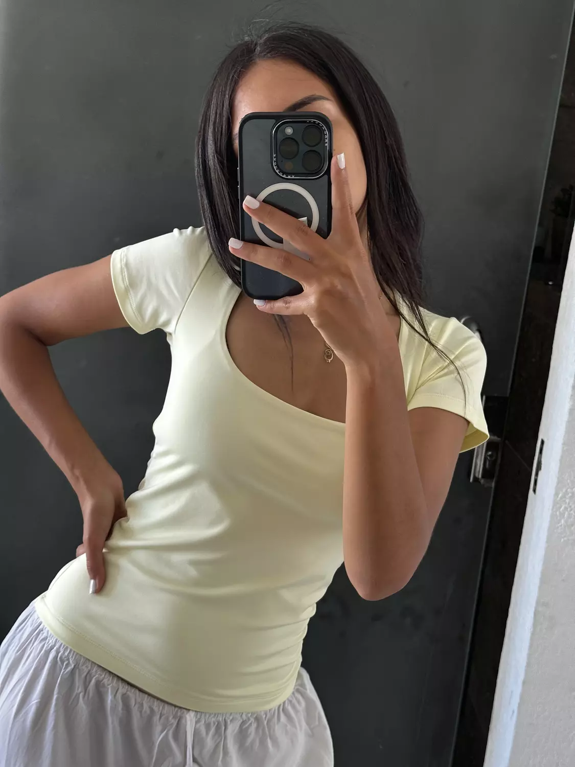 Square neck top 6