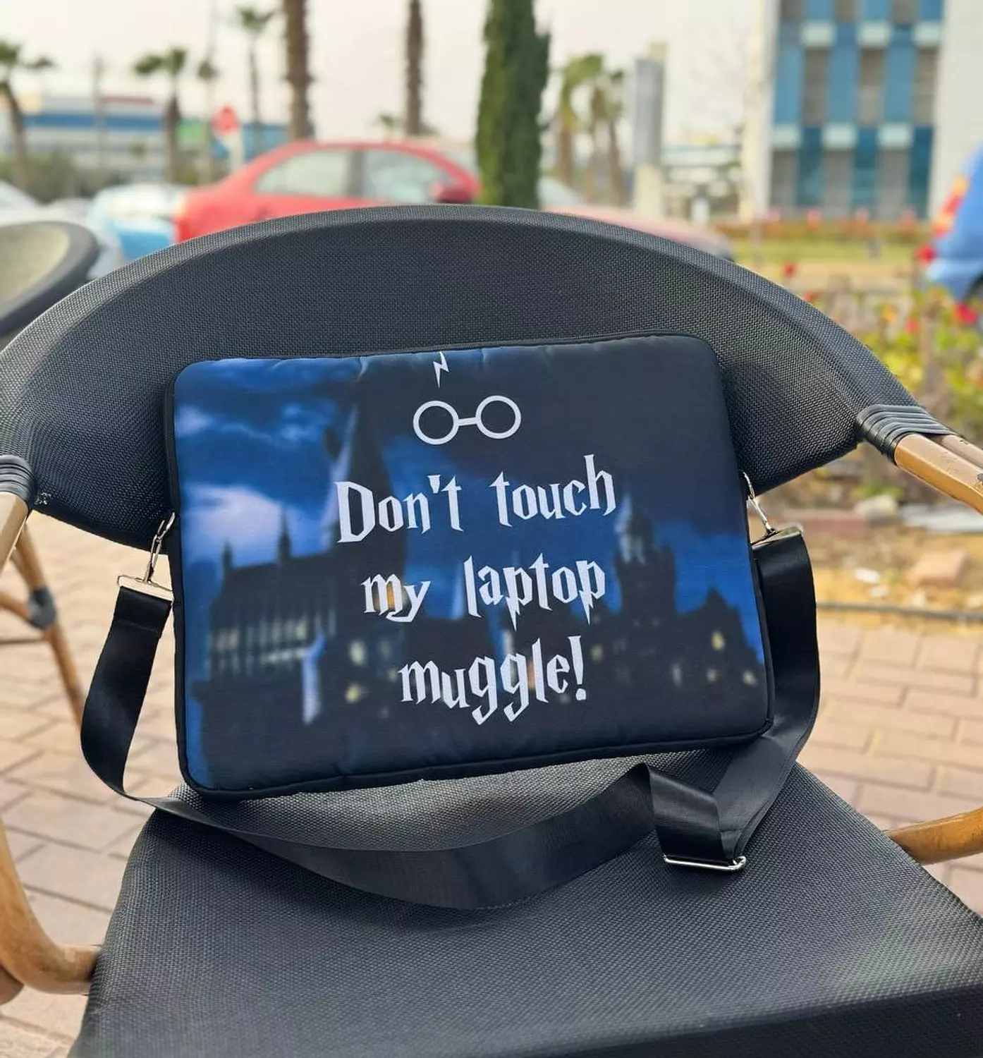 "Don't Touch" Laptop Sleeve  2