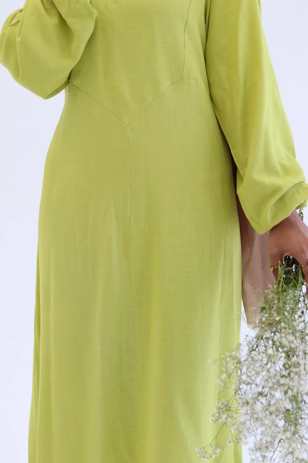 Kiwi Pure Linen Dress  10