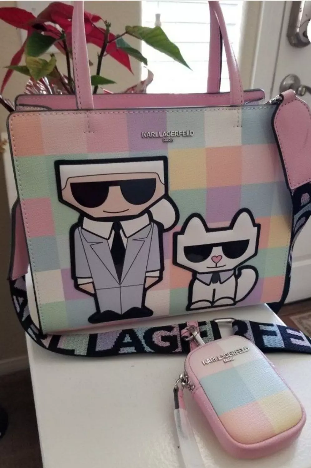 KARL LAGERFELD tote Bag and crossbody bag  image