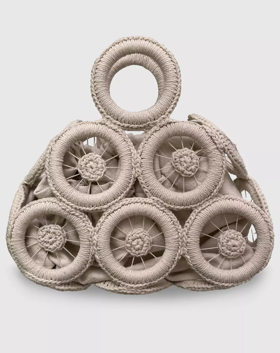 Off white Circular Bag 1
