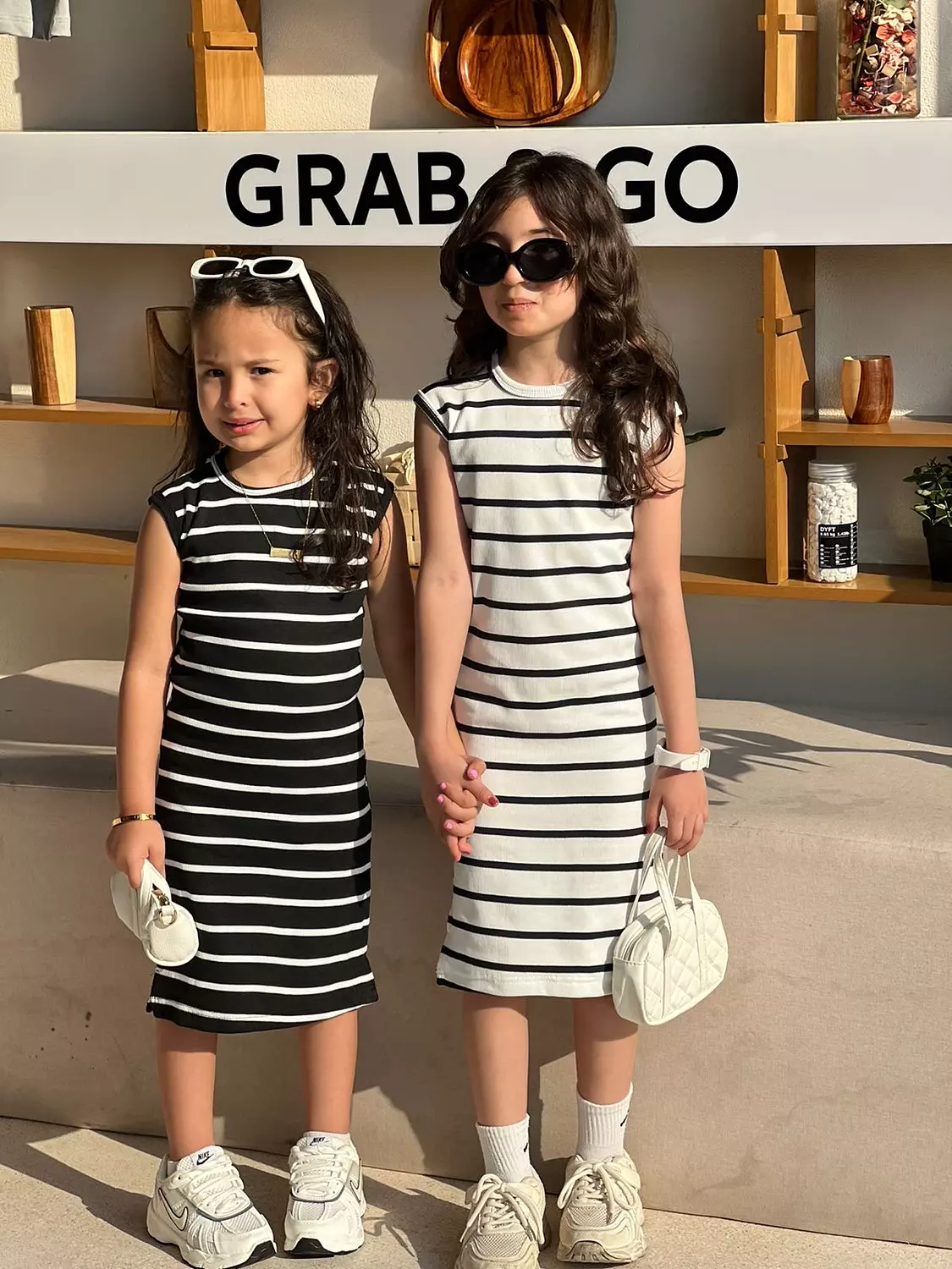 Striped Summer Dress hover image