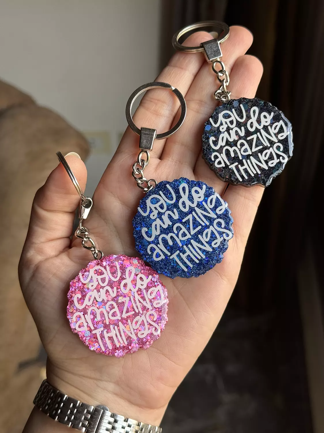“ You can do amazing things “ Keychain ( By Order ) image