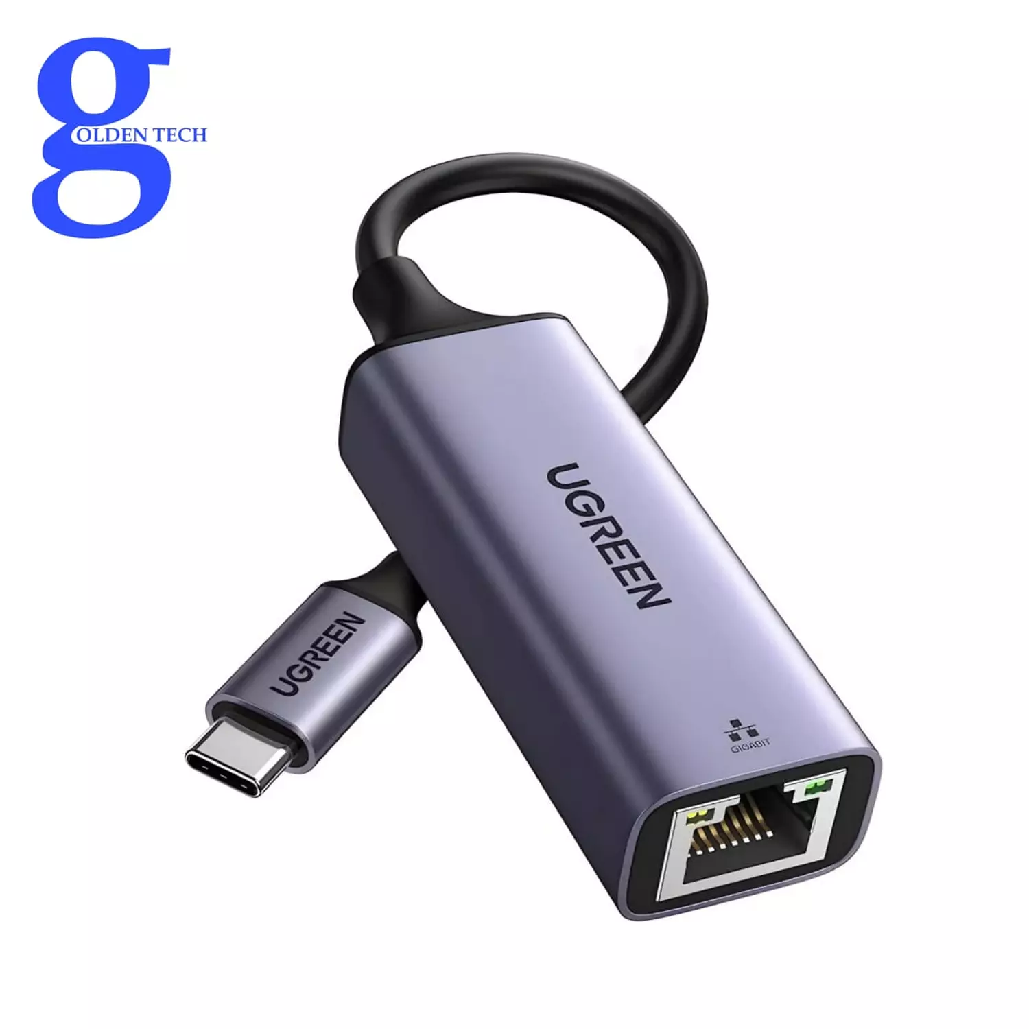 UGREEN USB-C to Ethernet RJ45 to Thunderbolt 3 Type-C Gigabit Adapter, 1000Mbps LAN Adapter Compatible with Mac Pro AirPad Pro AirPad Pro Surface Book Chromebook Dell XPS Galaxy S20, S10 hover image