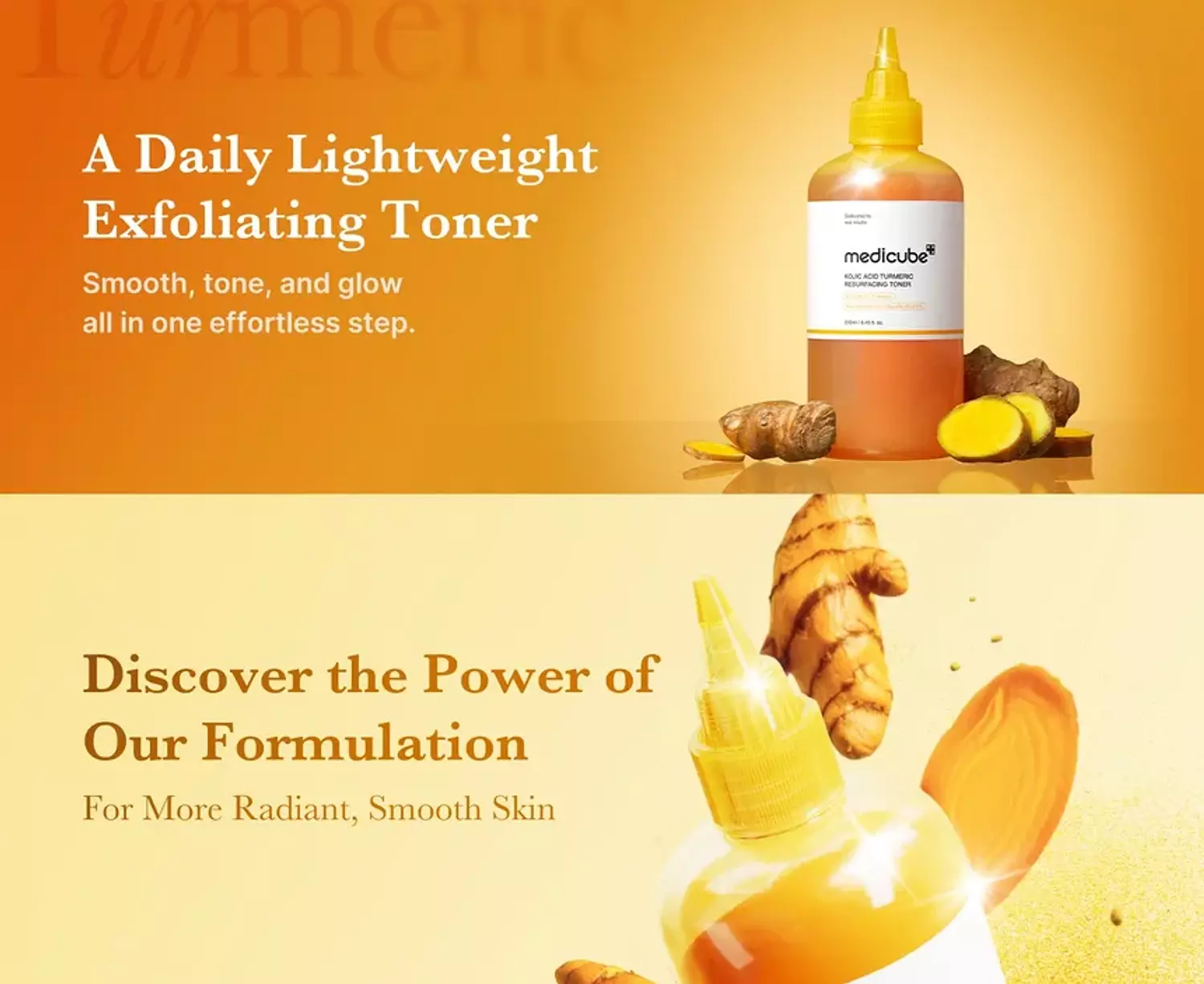 Medicube - Kojic Acid Turmeric Resurfacing Toner hover image