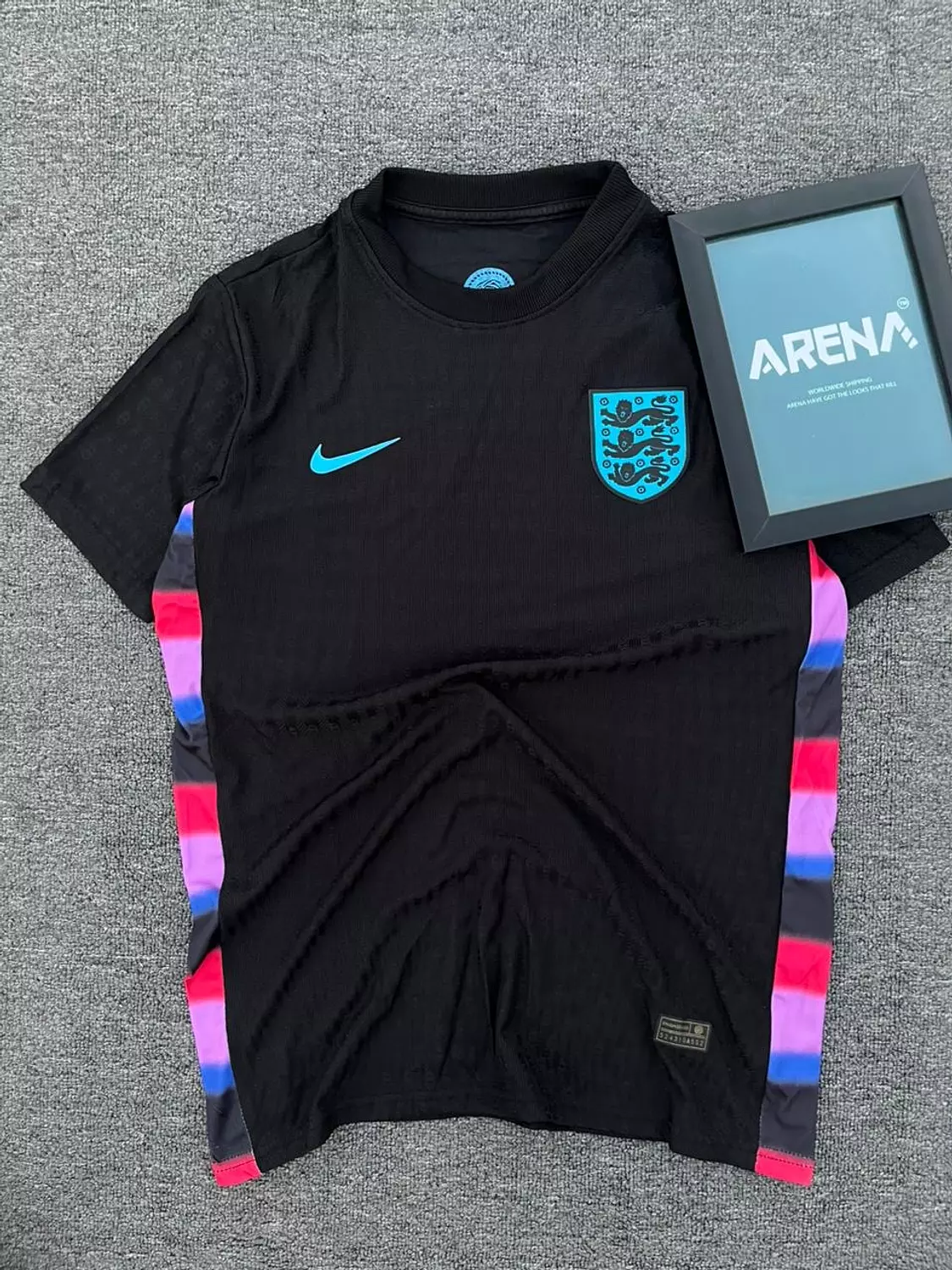 England Black T-Shirt 2025 image