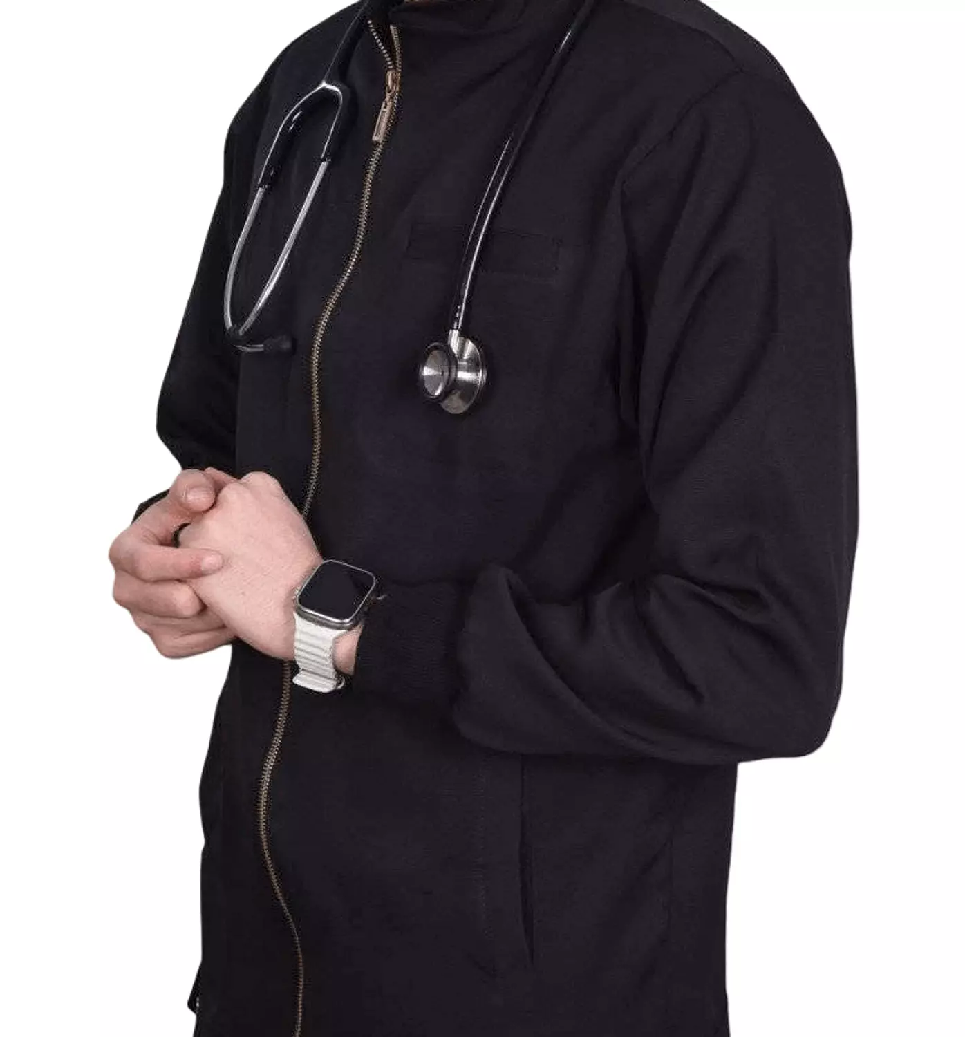 Black Medical jacket 1