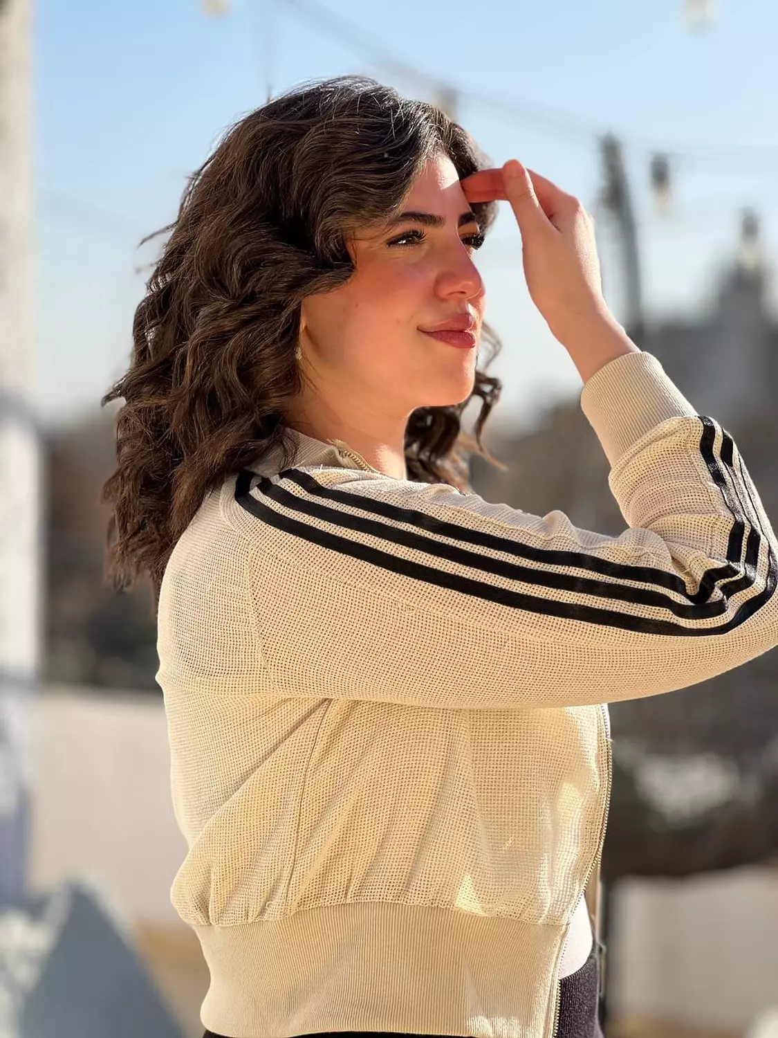 Striped Knitted Jacket 3