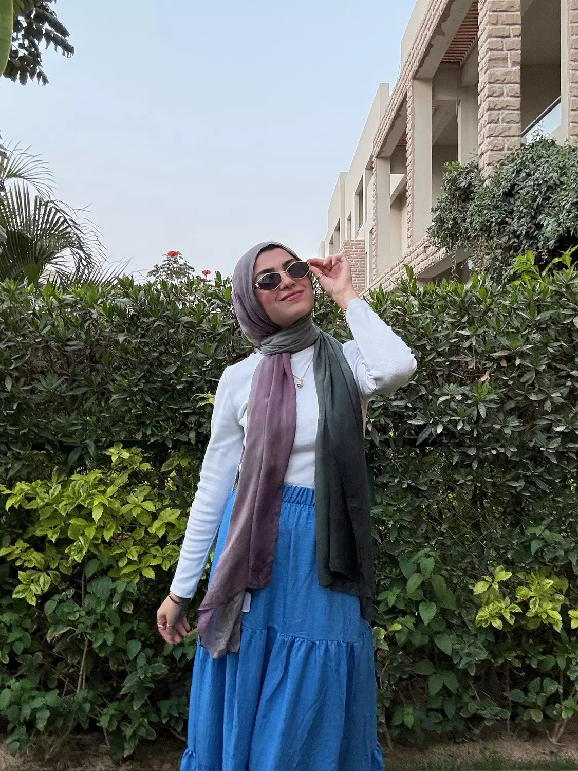 Nabeela Skirt - Blue image