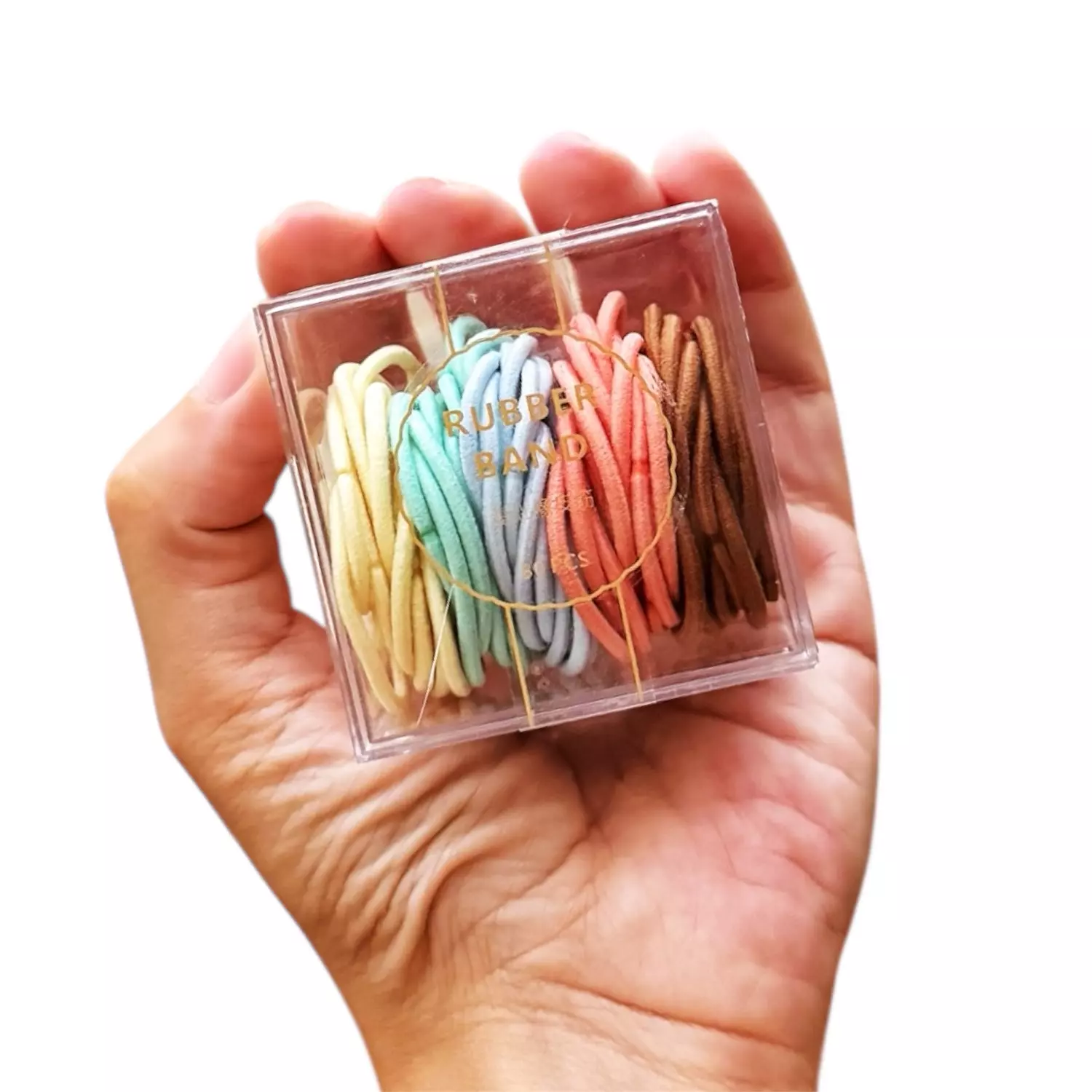 Miniso 50 Pc Hair Ties Set D image
