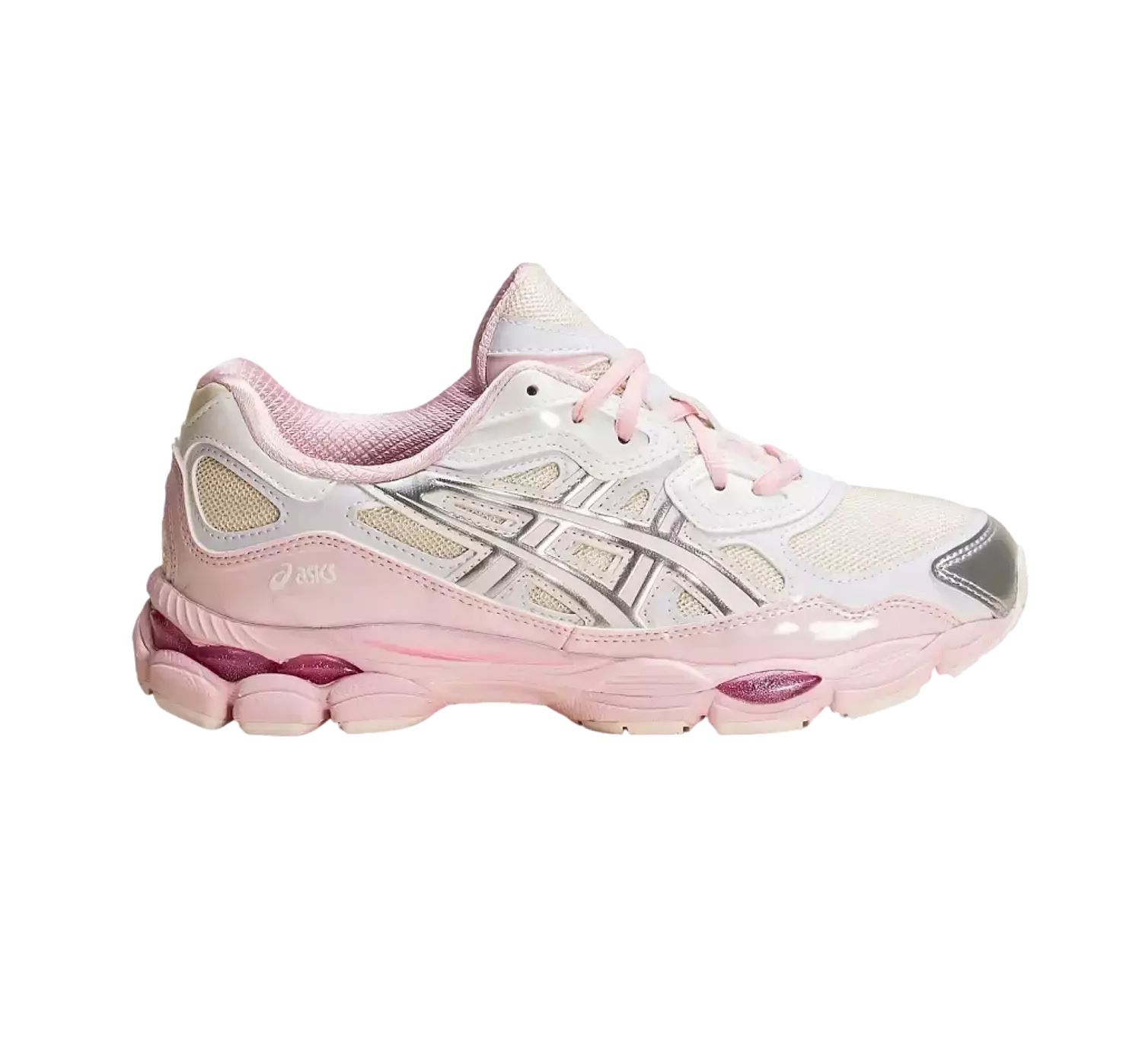 asics gel Pink Cream Pure Silver-kids image