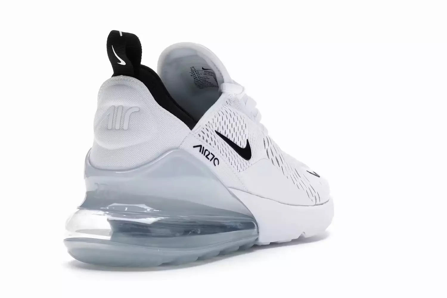 Nike Air Max 270 White Black 3