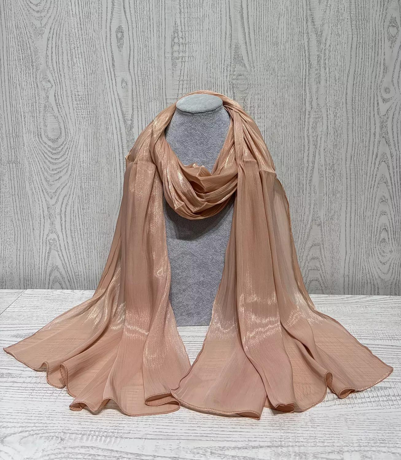 Scarf-Organza-Salmon image