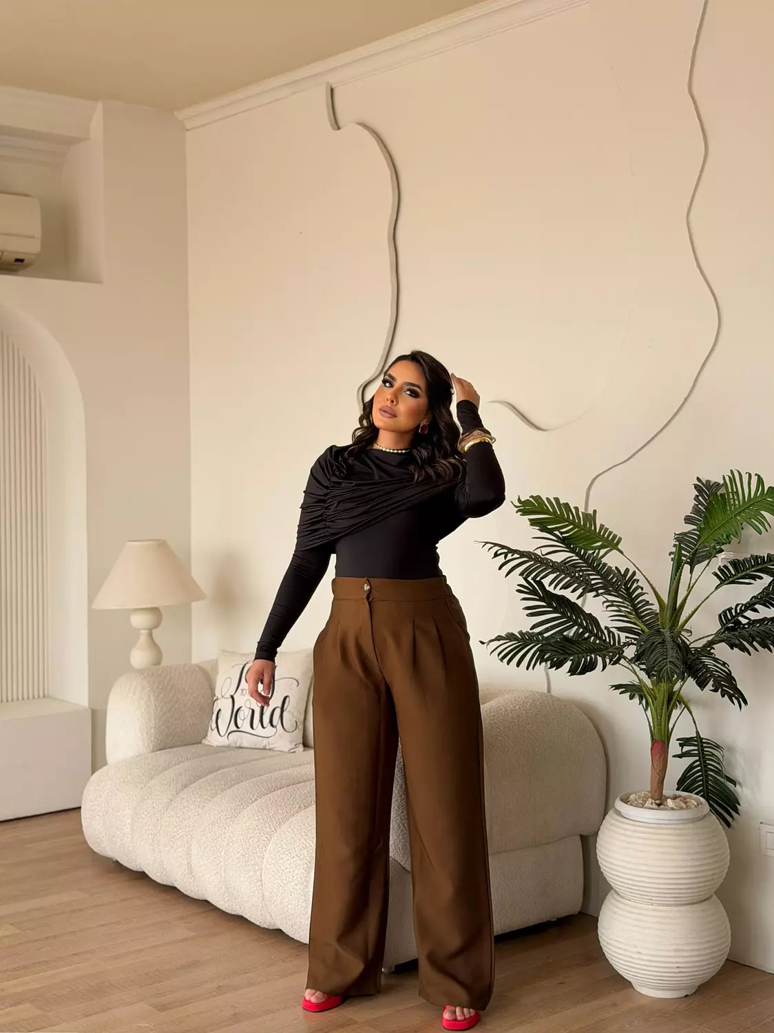 The Command Pants In Brown hover image