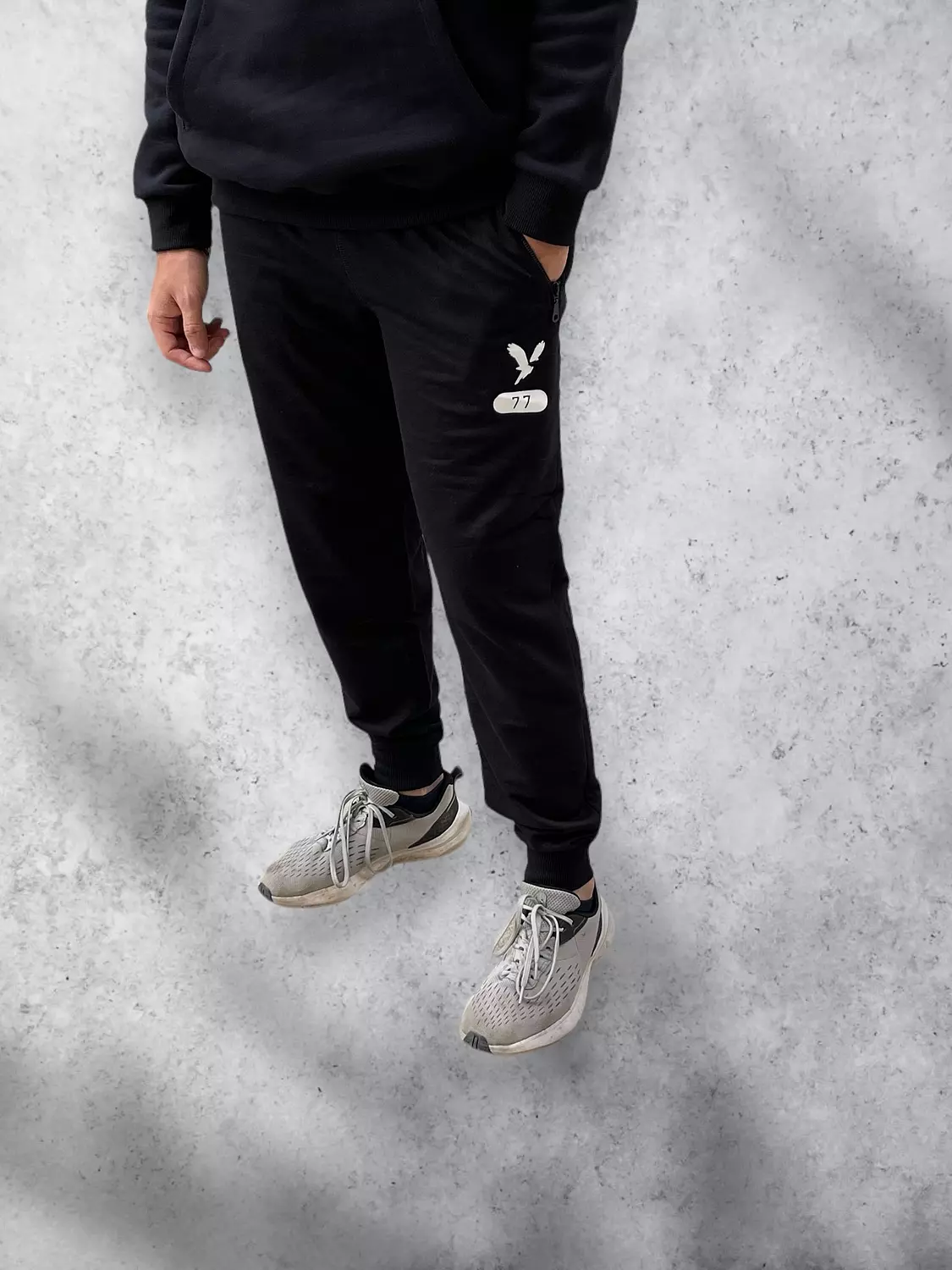 American Eagle Sweatpants Black  2