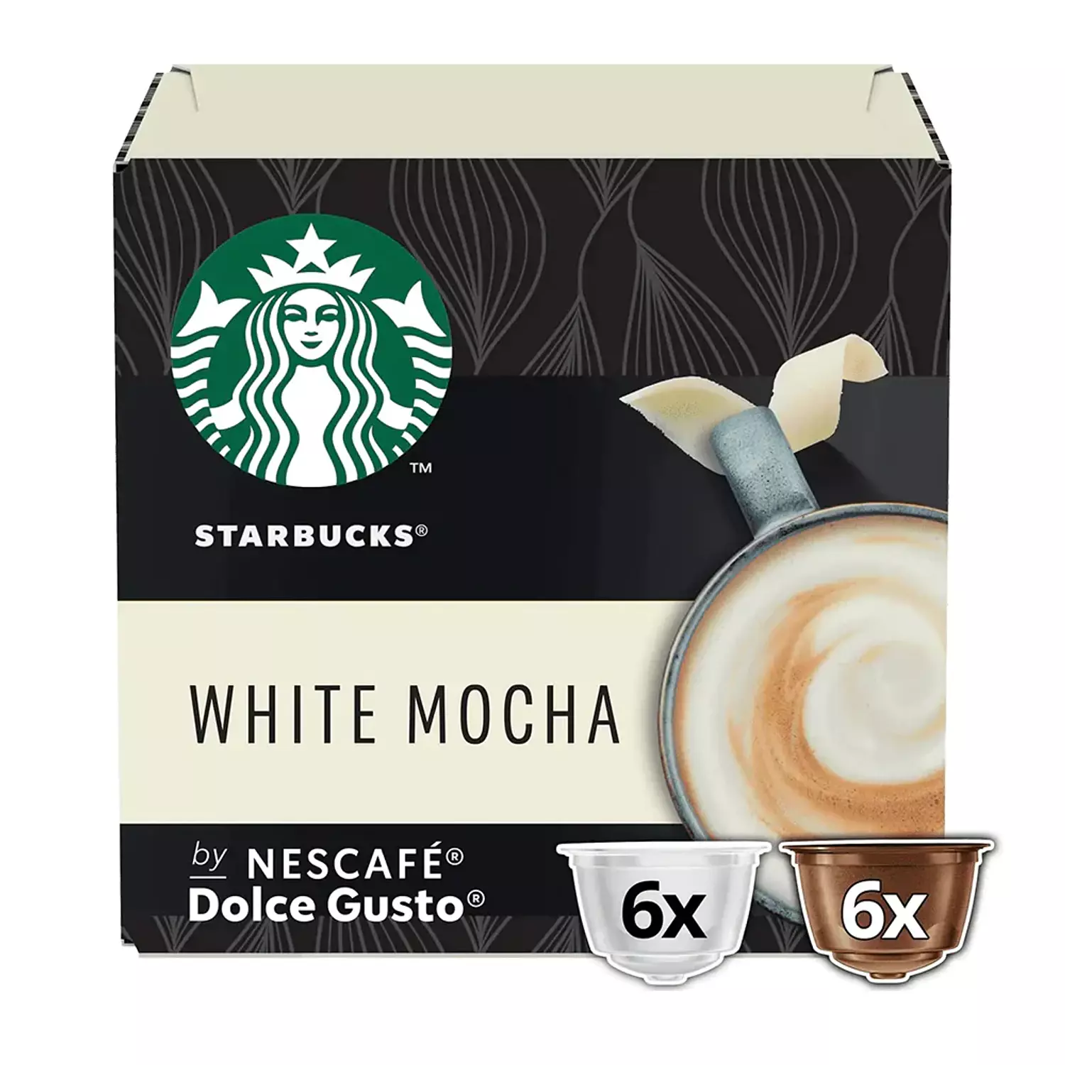  Starbucks White Mocha By Nescafe Dolce Gusto ( 12 Pods) 
