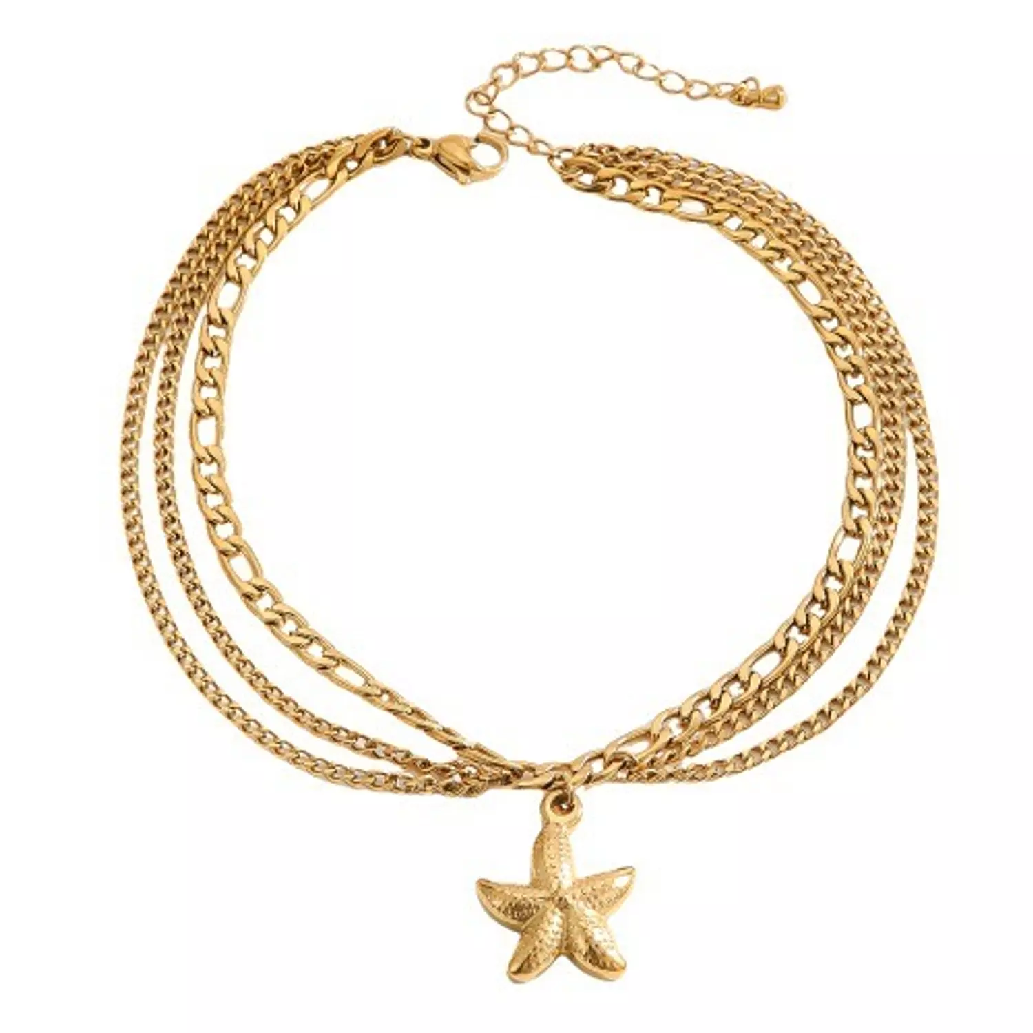 Multilayers Starfish Anklet 3