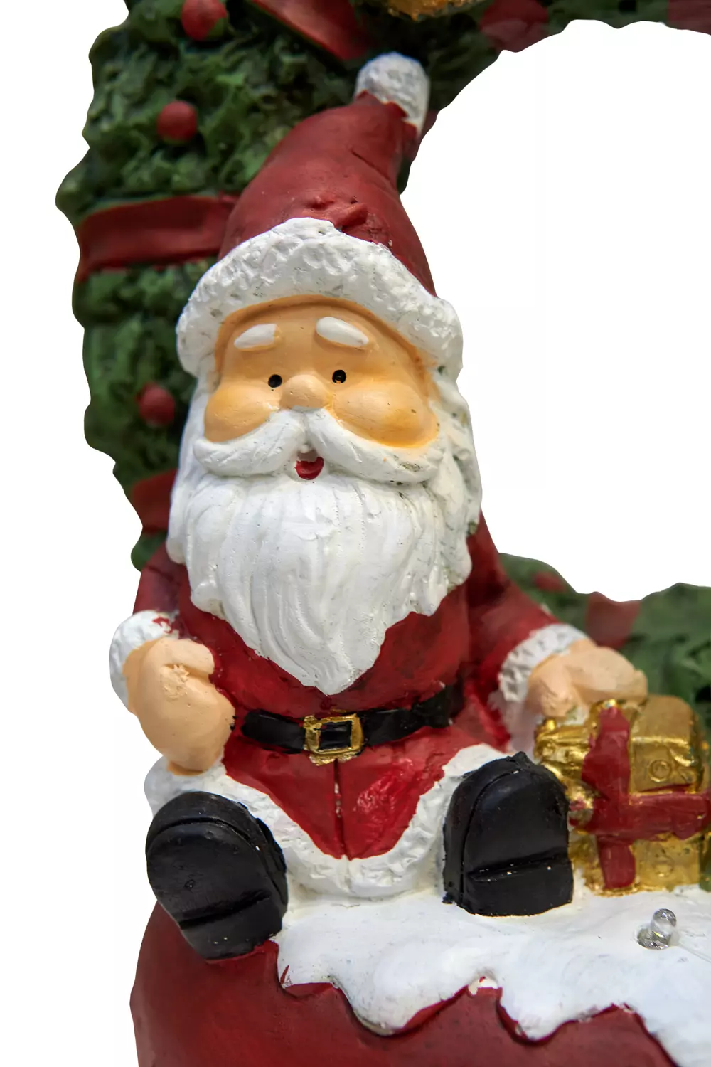 Christmas Wreath with Santa 4