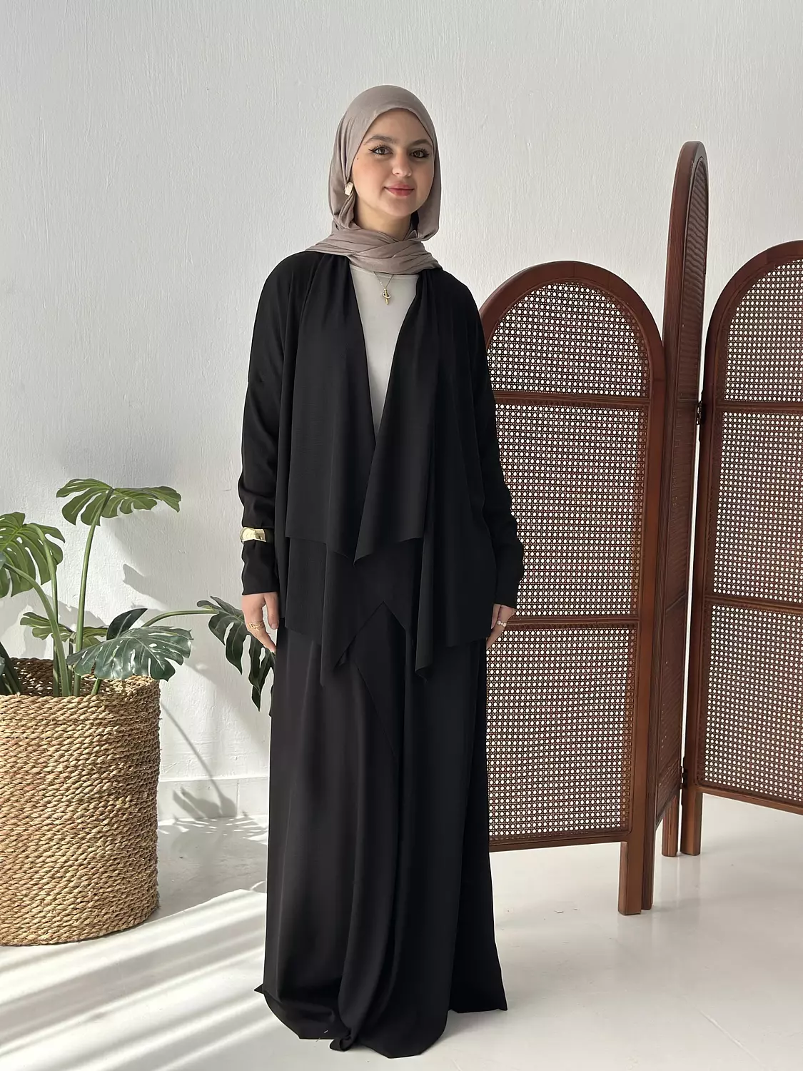 Elegance In Motion Skirt Set In Back image
