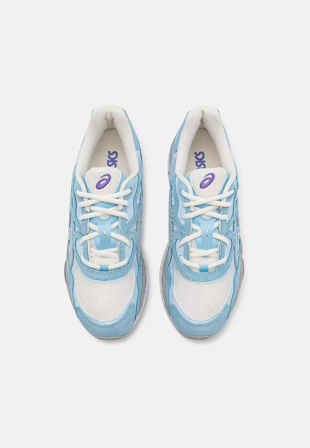 Asics gel NYC Cream/Arctic sky 3