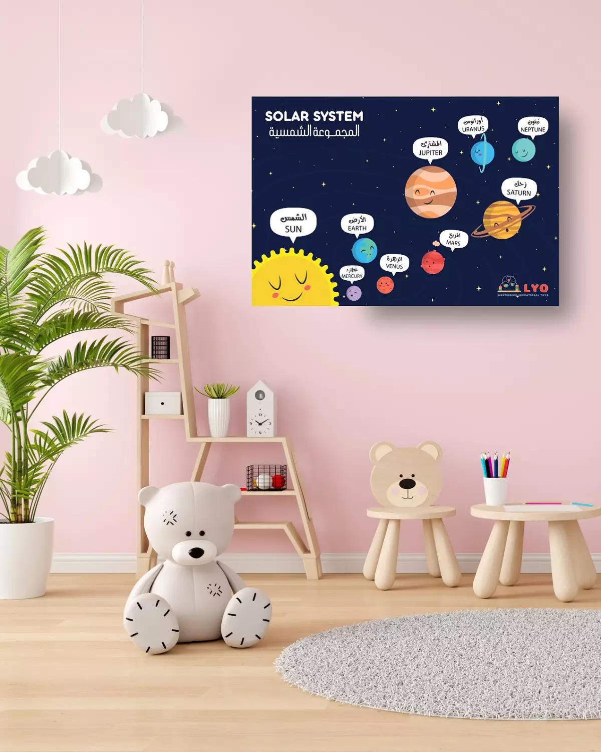 Wall poster (Solar System) hover image