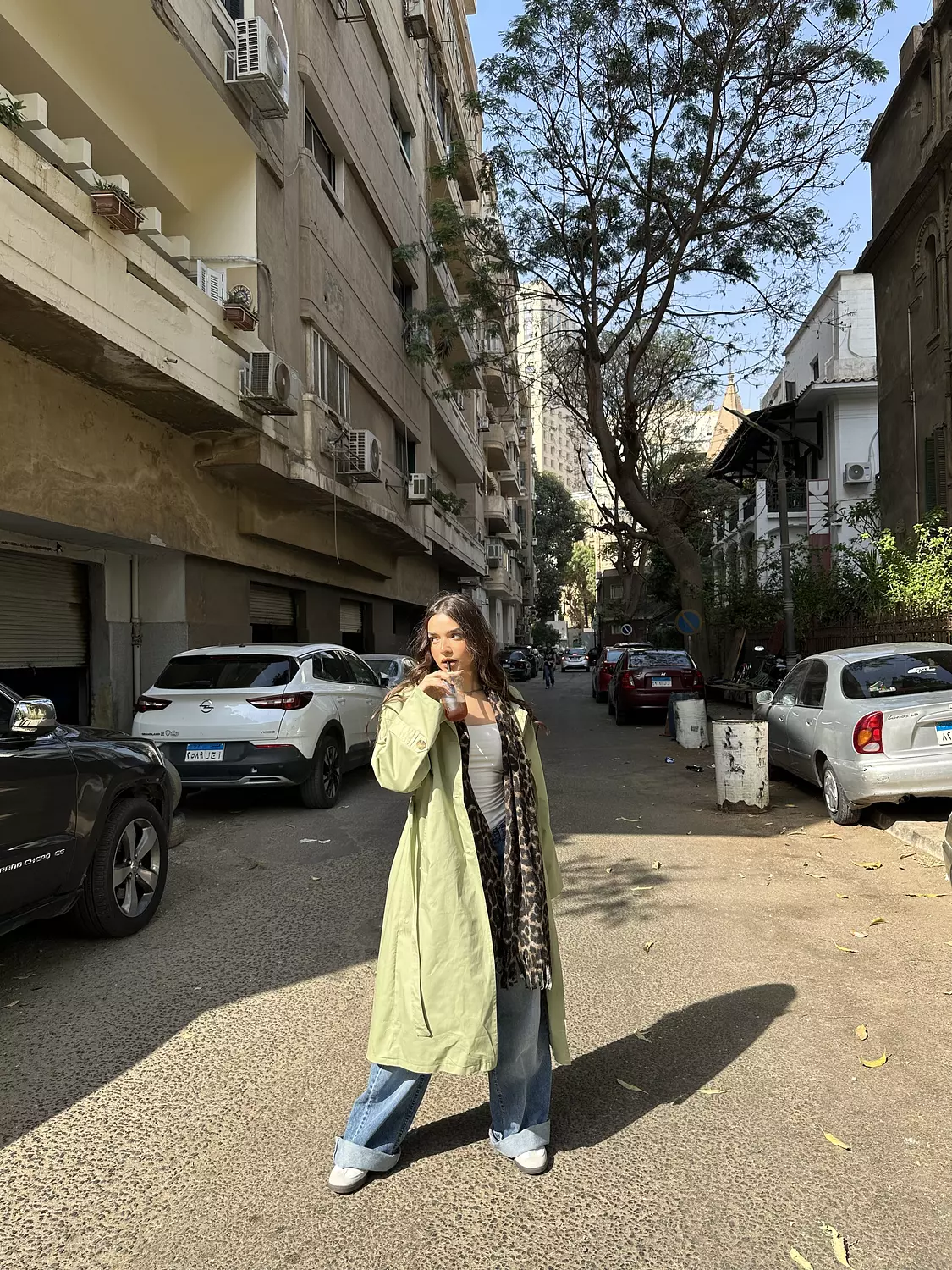 Mint Trench Coat 5