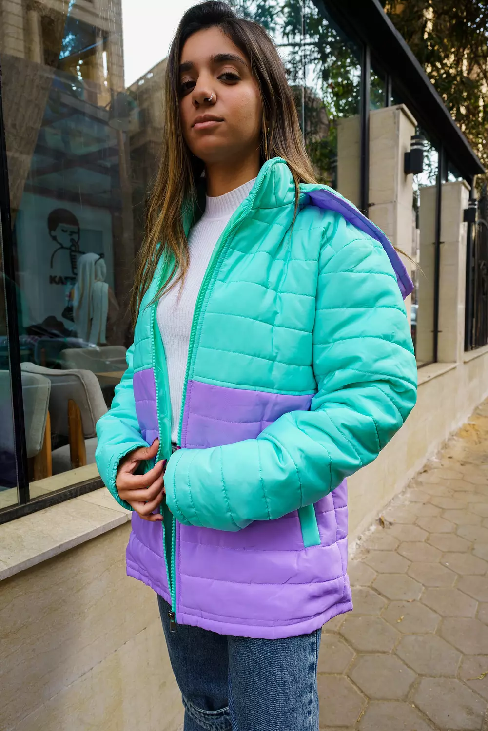 Waterproof Jacket paddded fiber 1