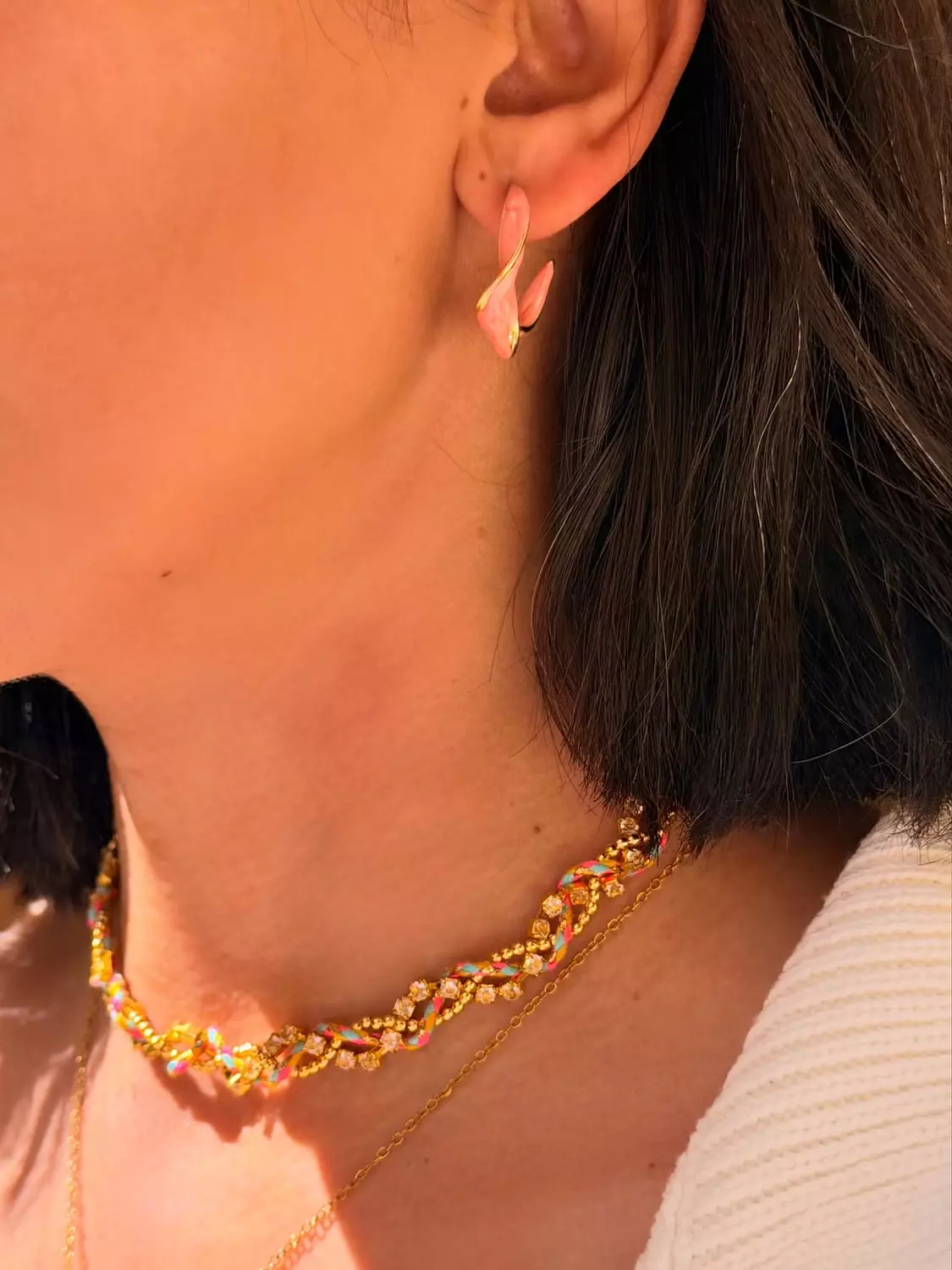 Pinky earrings  2