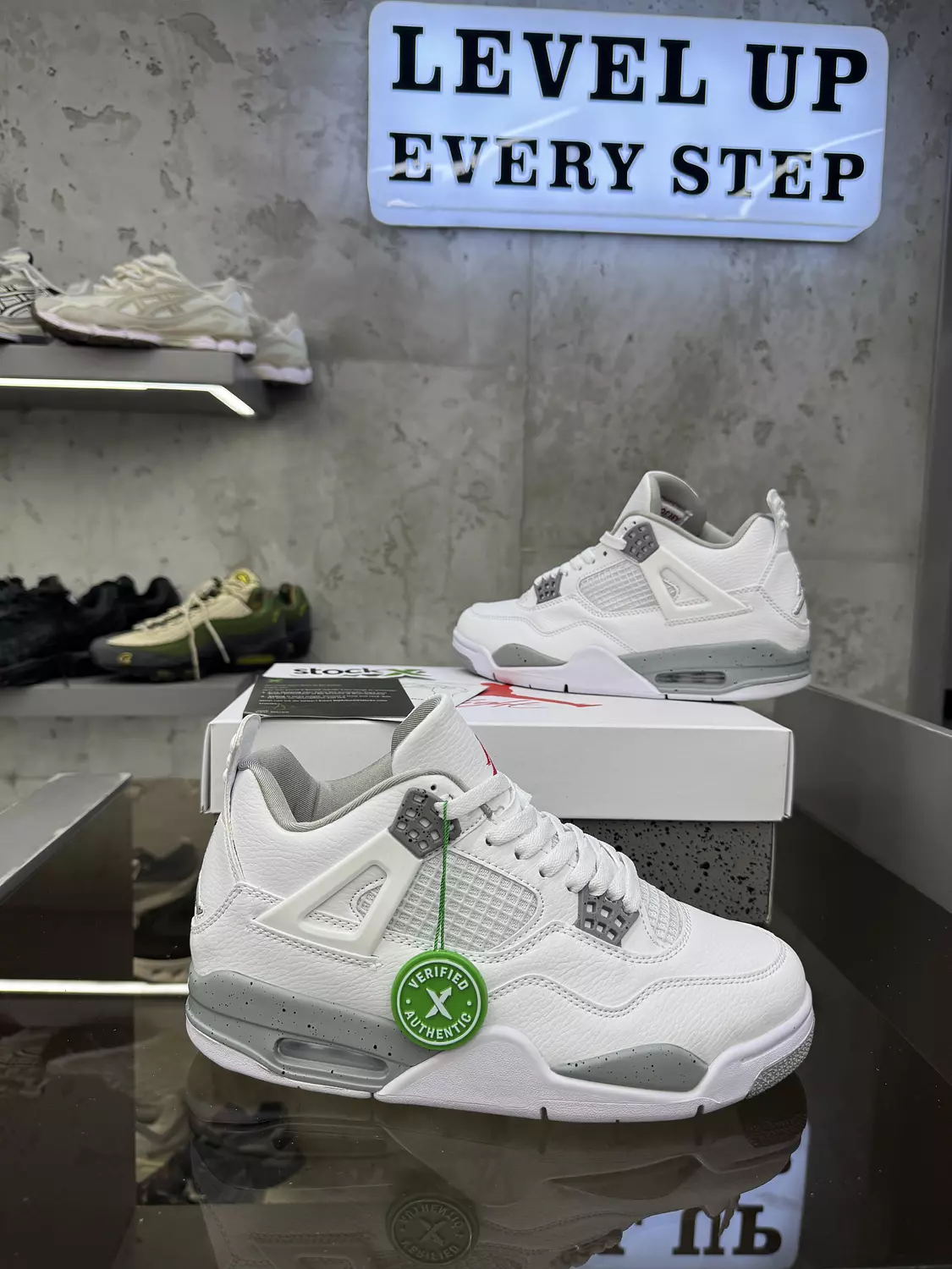 Nike Air Jordan 4 Retro White Oreo ‘’premium’’ 7