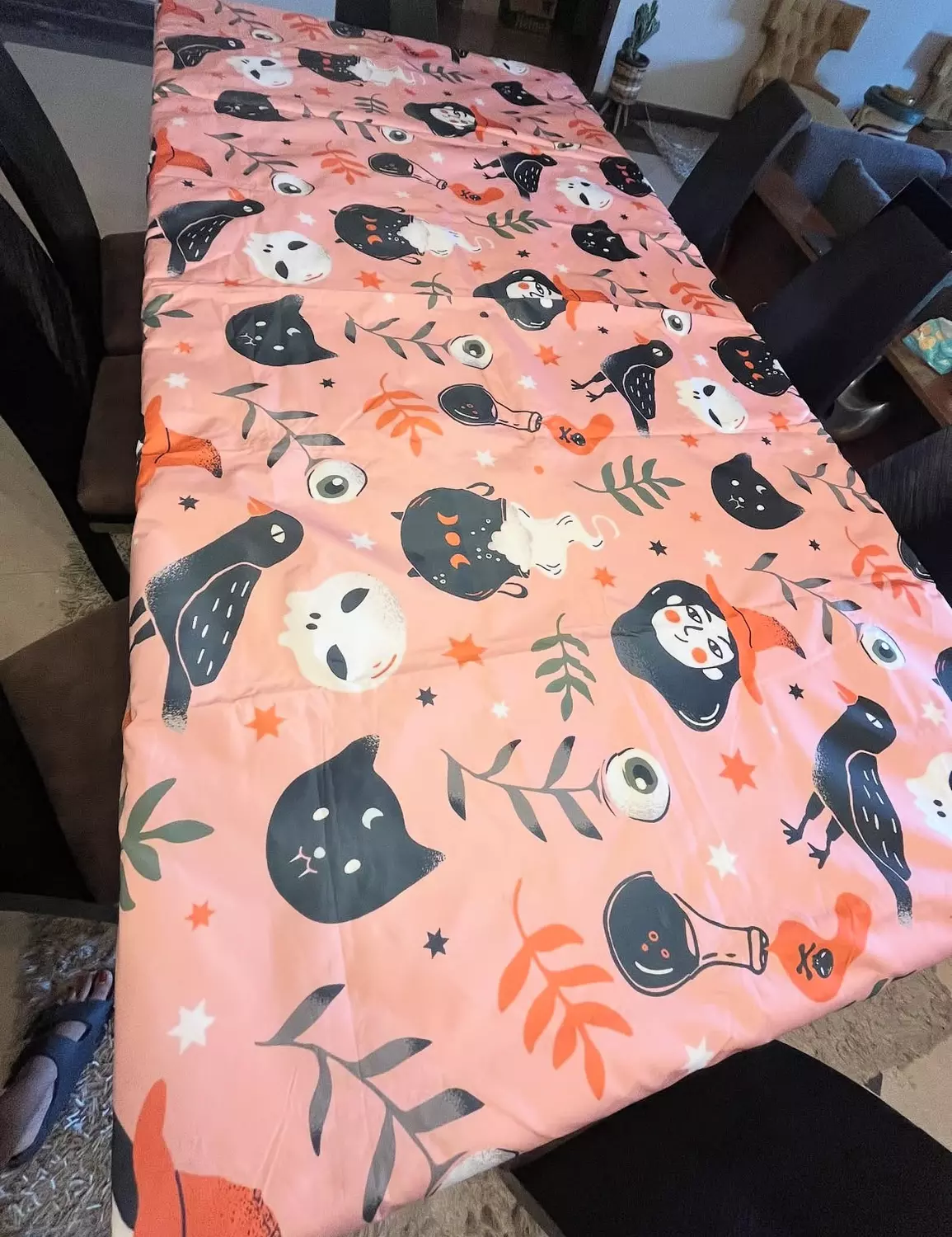 Witch Recipe Halloween Tablecover image