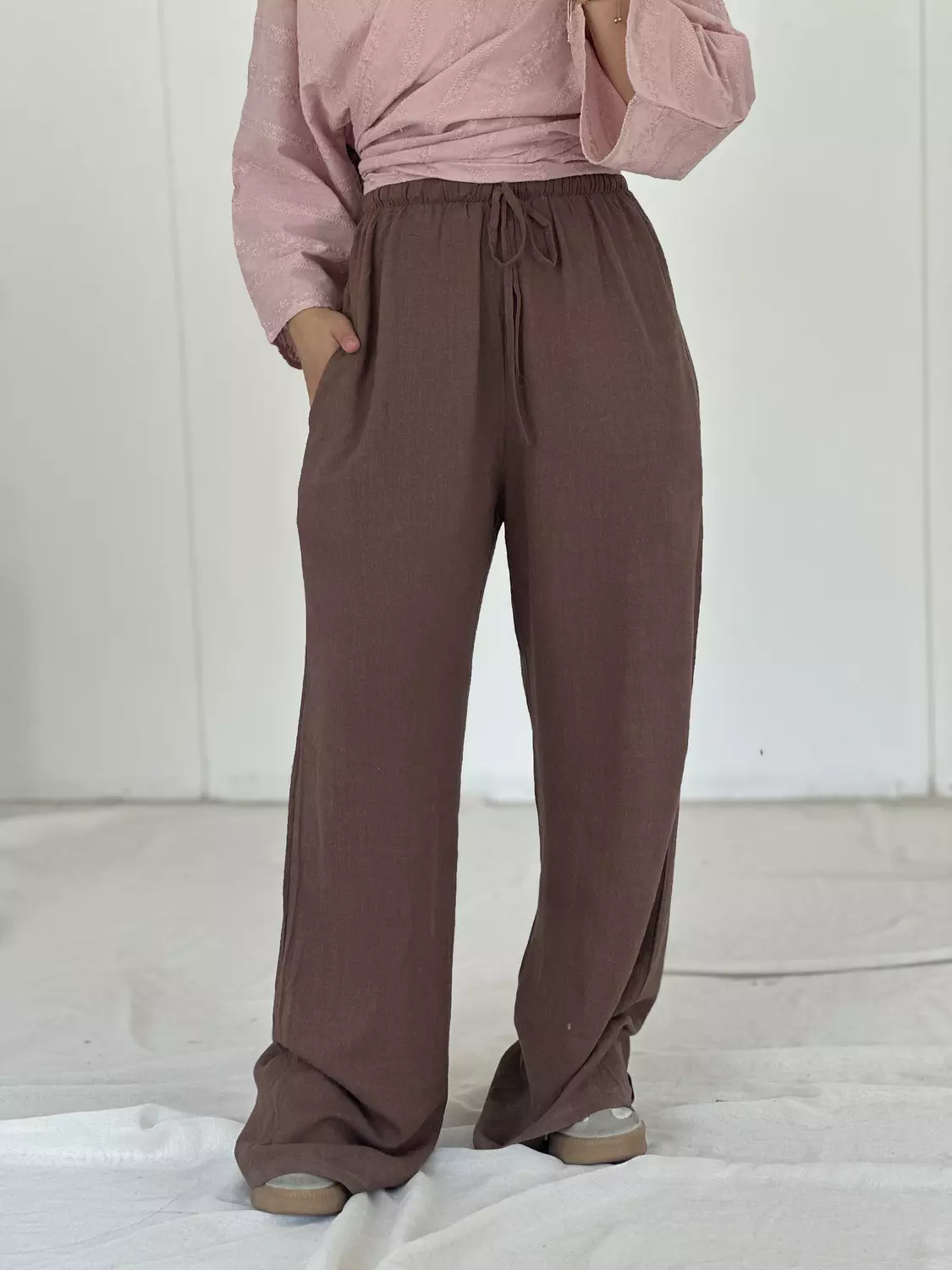Linen Pants With Pockets  1