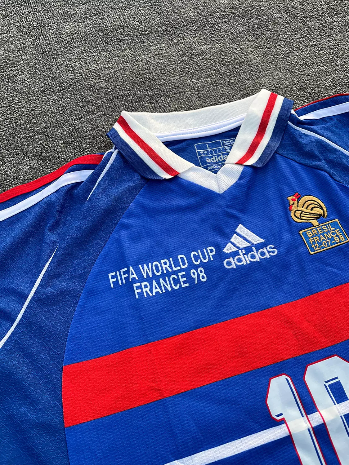 France 1998 World Cup Blue Shirt 2