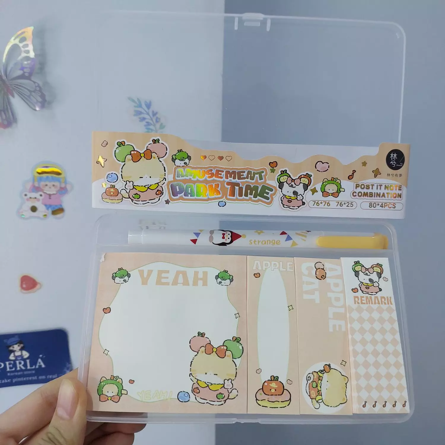 Cats Sticky Note Box 2