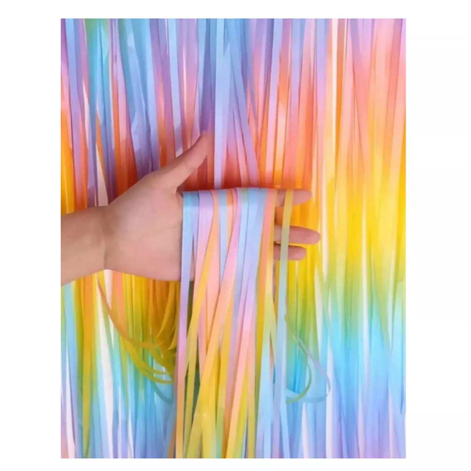 Rainbow Foil Curtain image