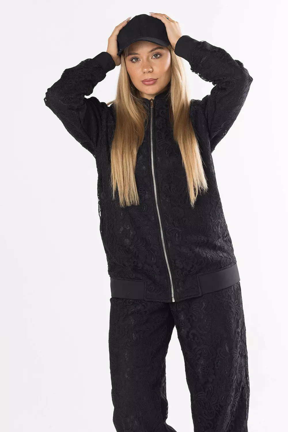 Black lace set 4