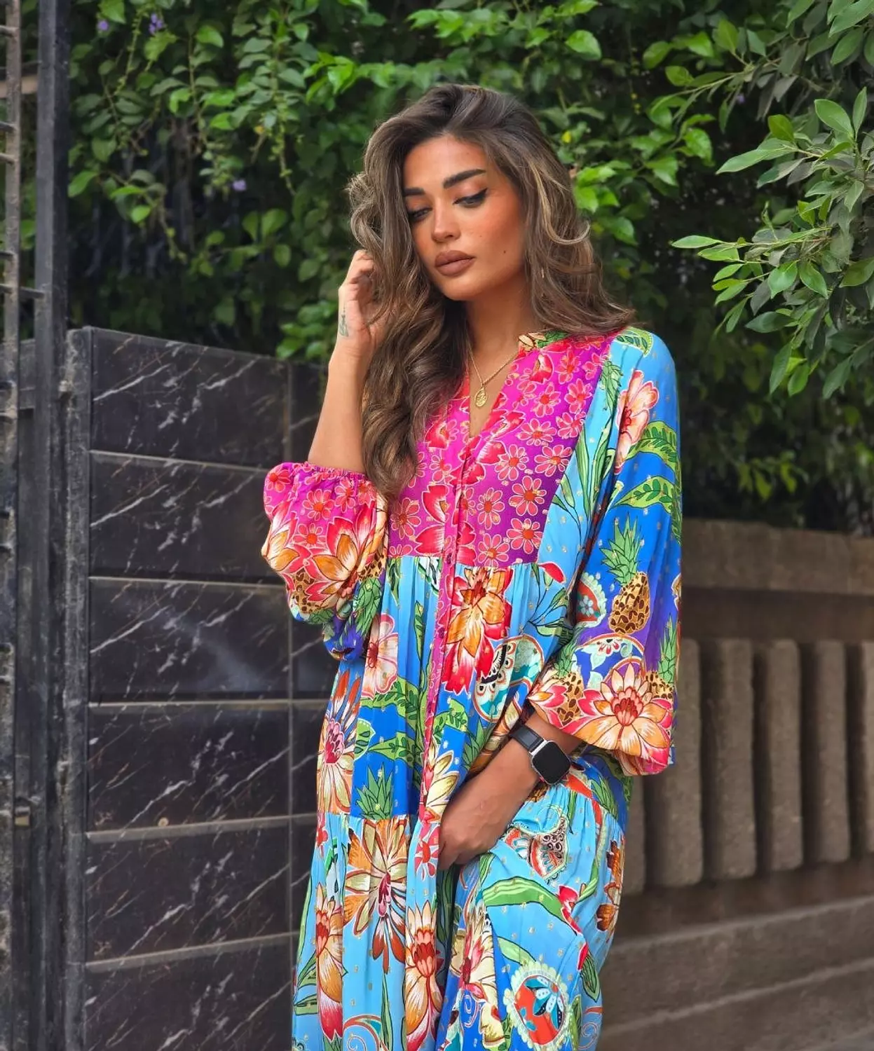 Floral dress image