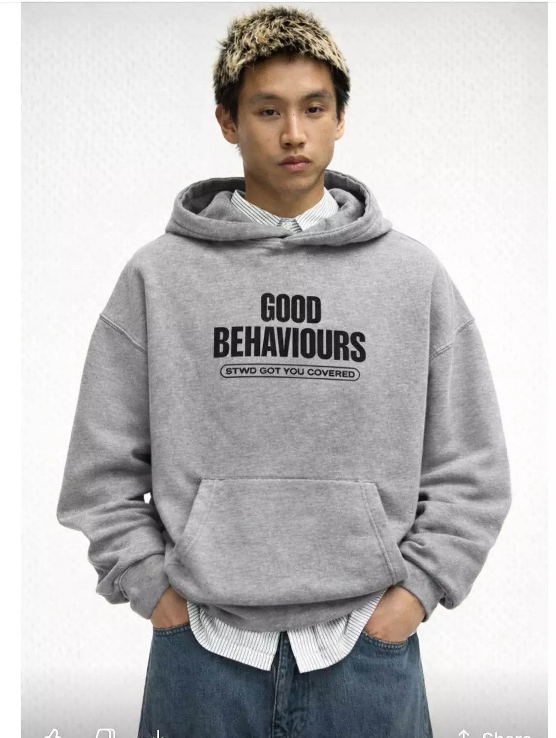 Hoodie over size image