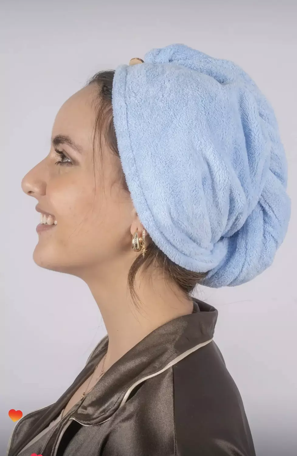Microfiber Hair Towel image
