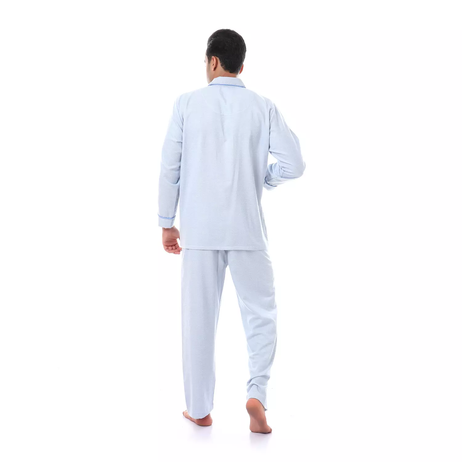 Shorto Classic Kastoor Pajama - 2346 - Light Blue 4