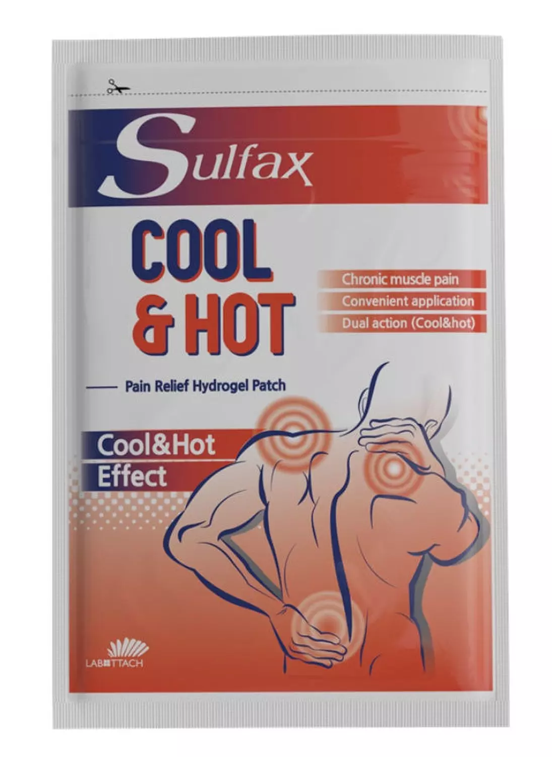 SULFAX COOL&HOT PAIN RELIEF HYDRO GEL 1 PATCH image