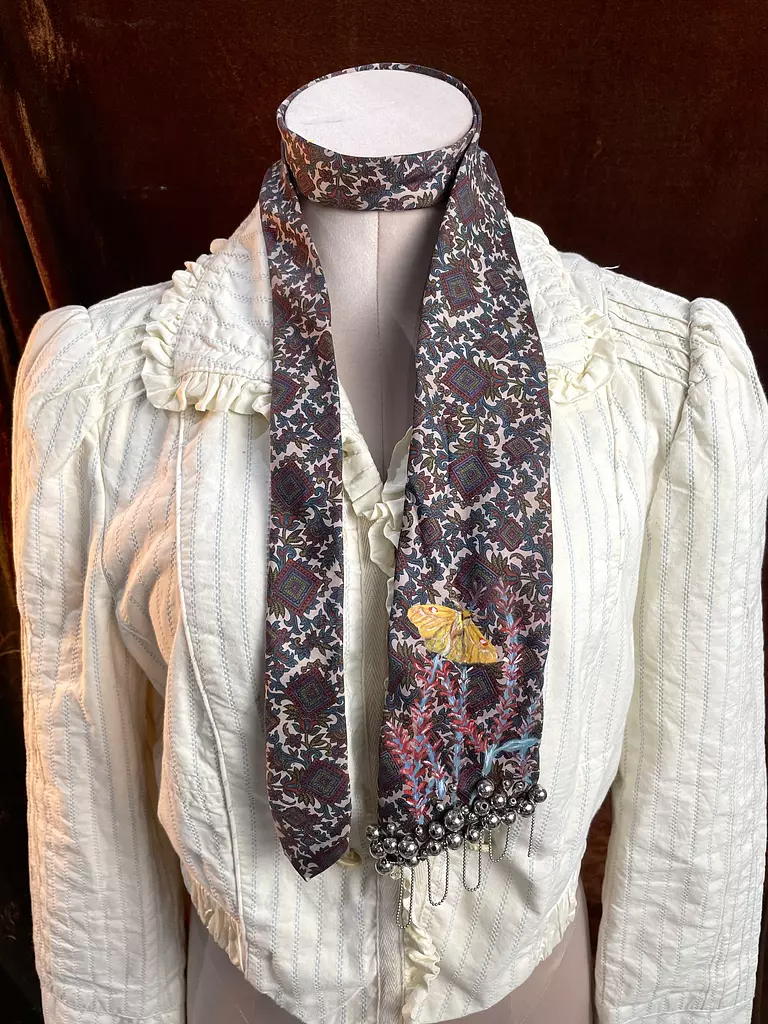 “Yellow butterfly “ cravat 