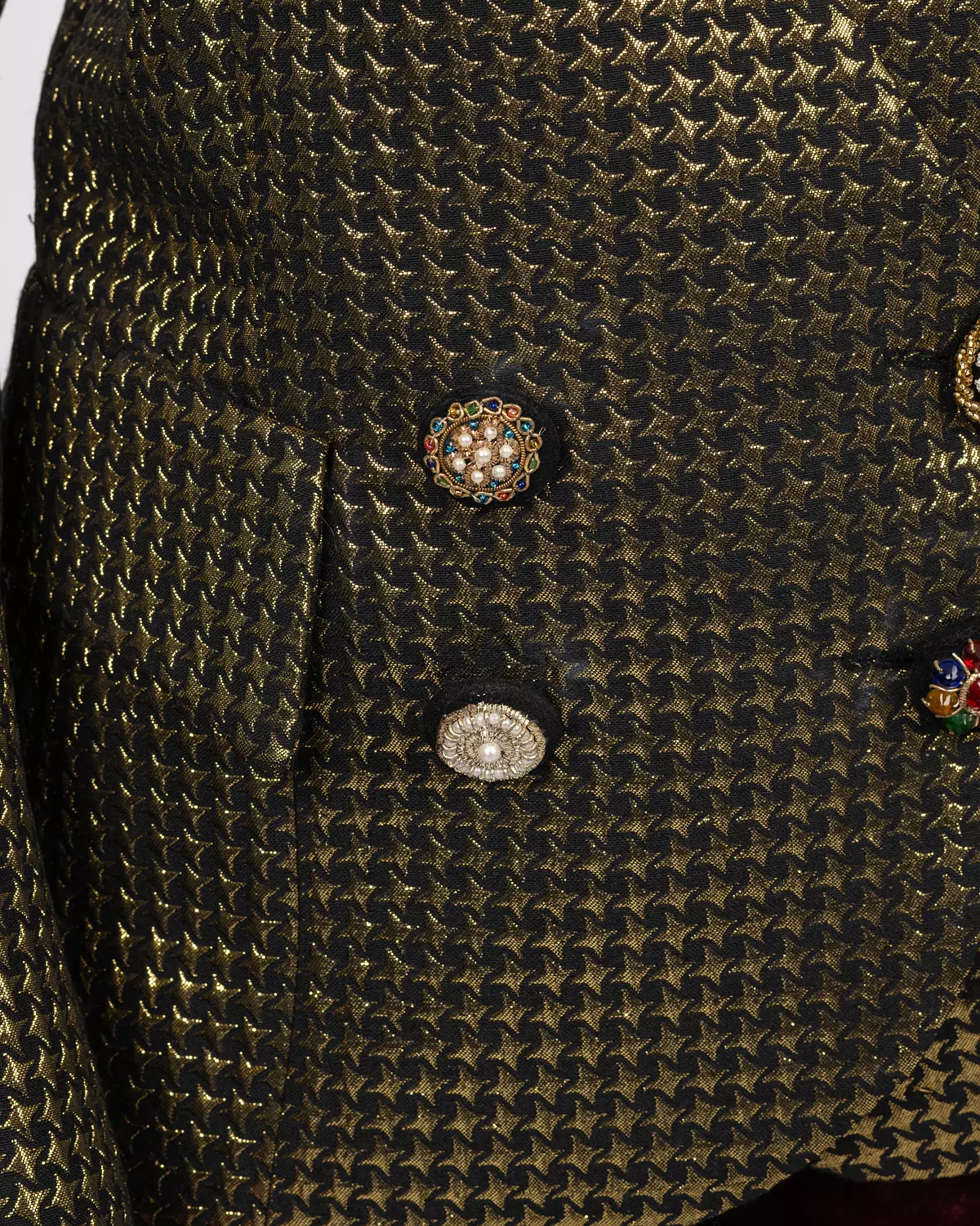 Brocade Fitted Blazer 9