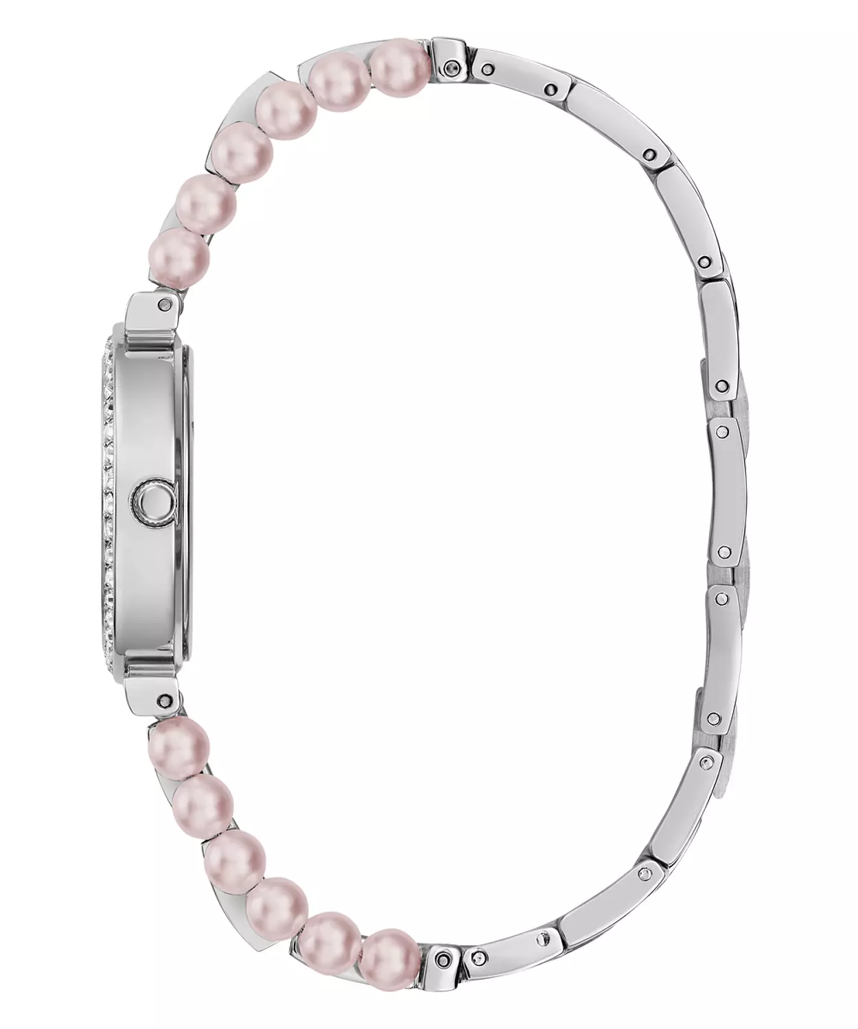 GUESS GW0531L1 ANALOG WATCH  For Women Silver Stainless Steel Polished Bracelet  4
