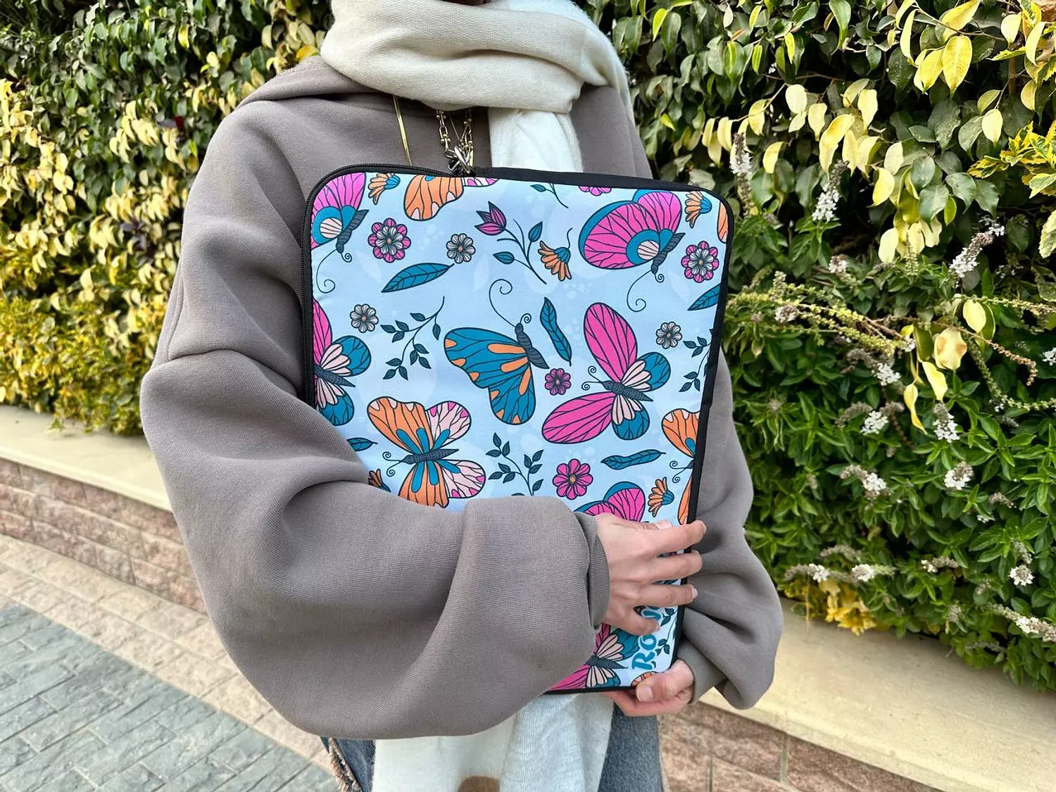 Butterflies Laptop Sleeve 3